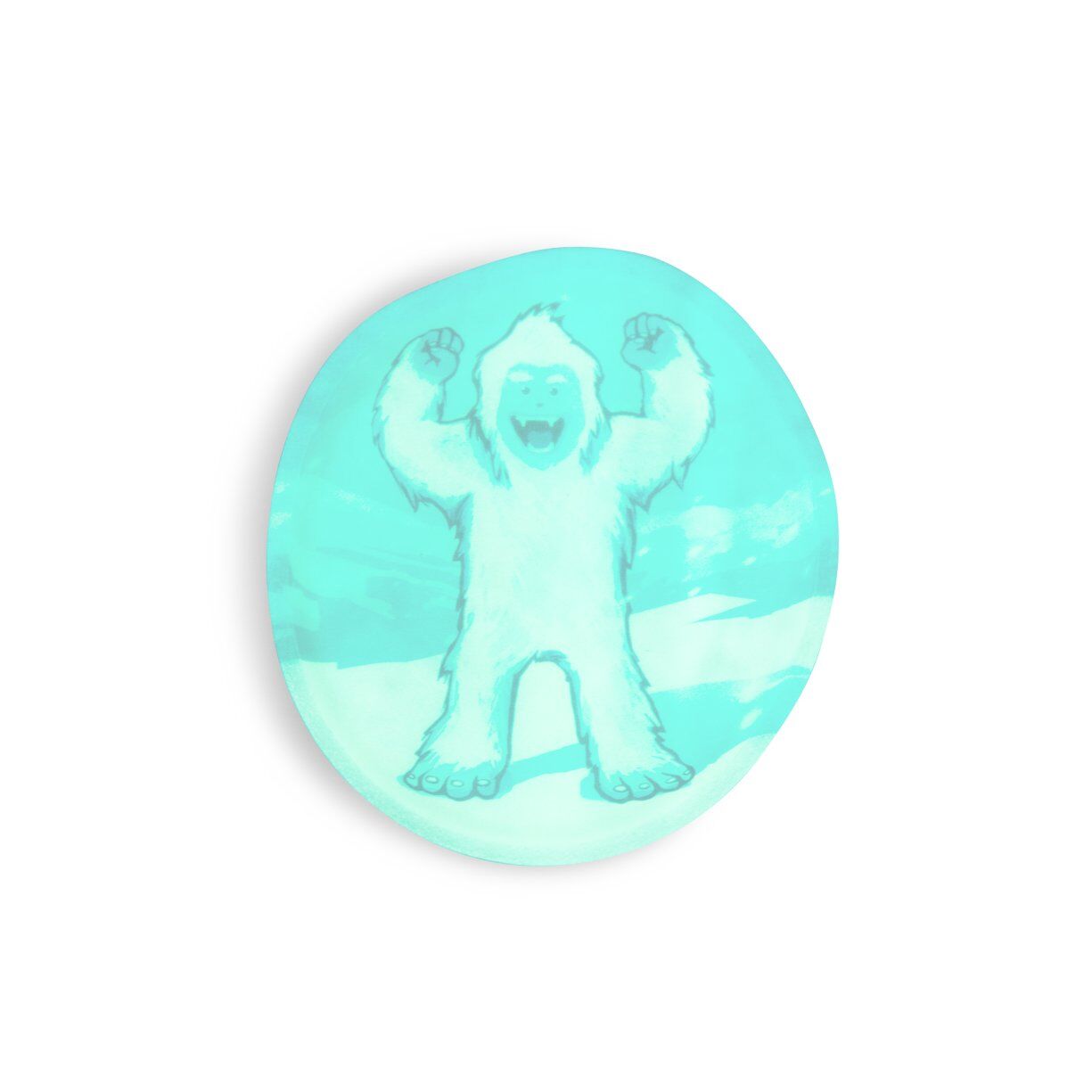 ergobag Glow-Klettie (1-tlg.) Yeti