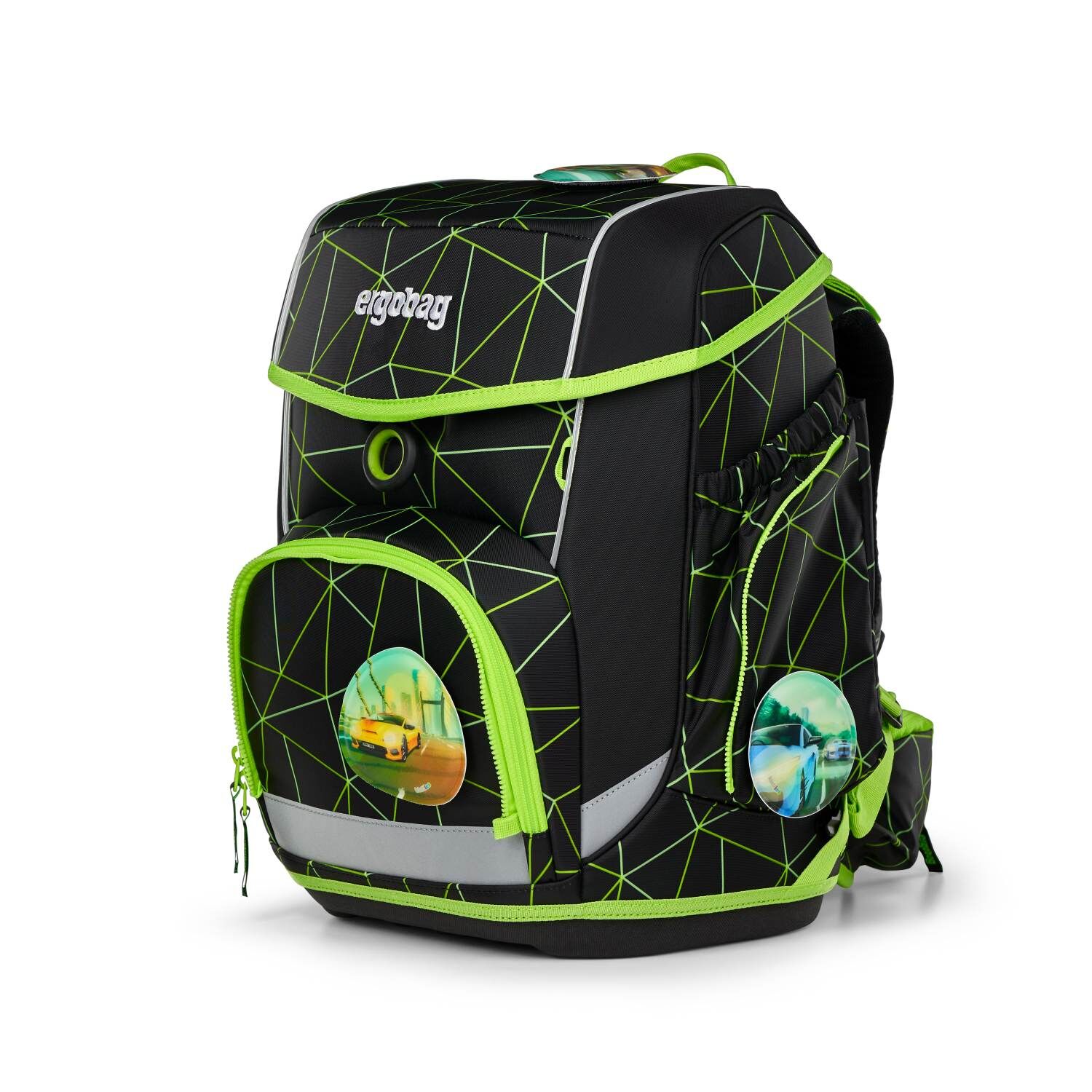 ergobag cubo Schulranzen-Set CyBär Race