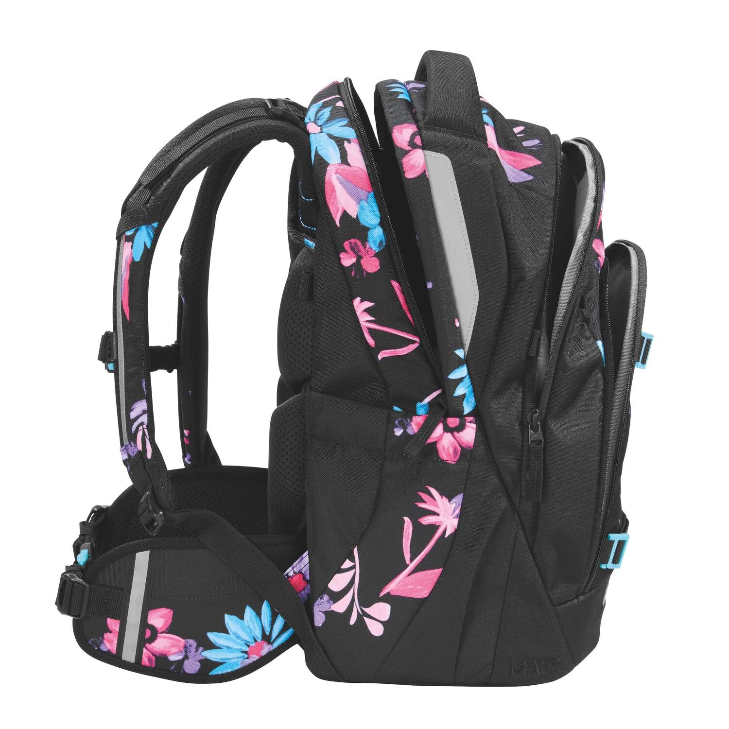 coocazoo Schulrucksack MATE, Floral Artnight