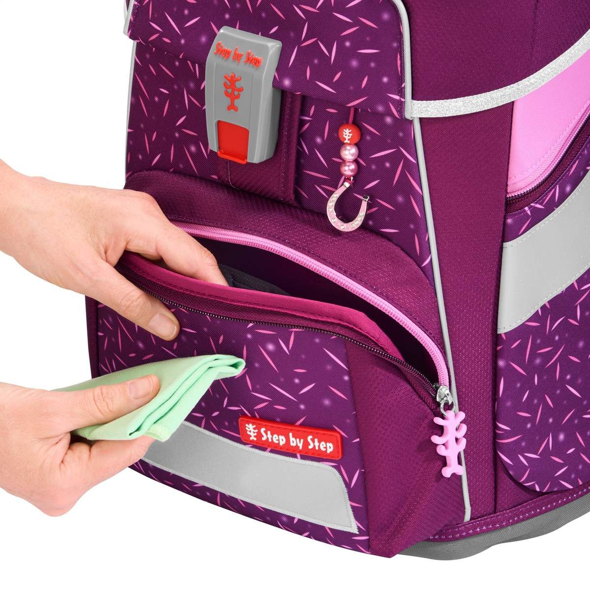 Step by Step SPACE Schulranzen-Set "Pretty Unicorn Nuala", 5-teilig