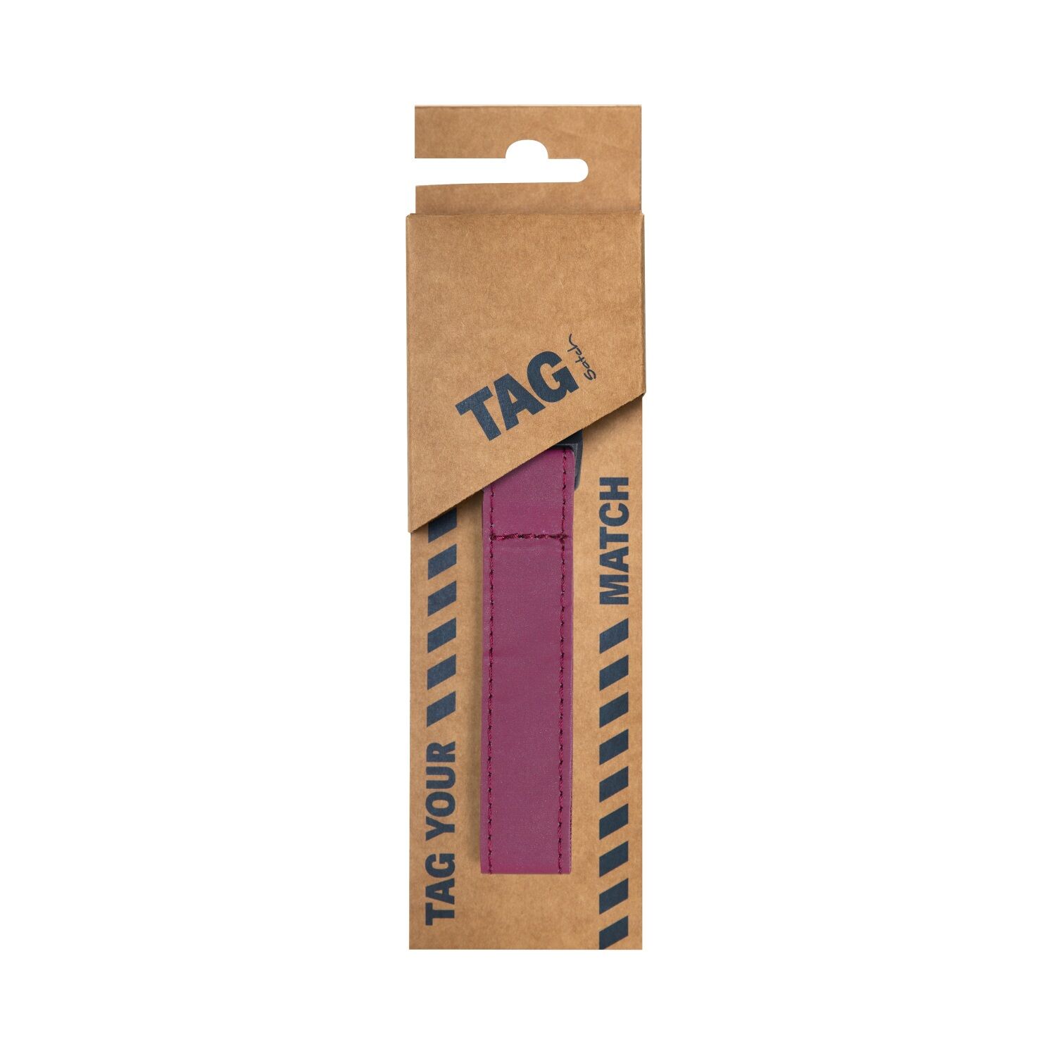 Satch Tag Reflective Purple lila
