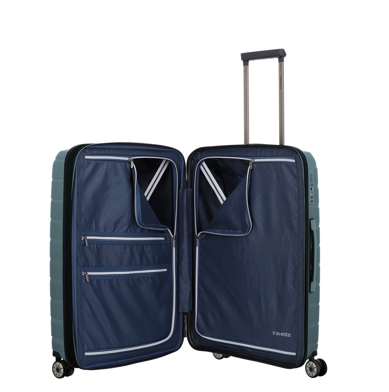 Travelite Koffer AIR BASE 4w Trolley M, Eisblau Travelite Koffer AIR BASE 4w Trolley M, Eisblau
