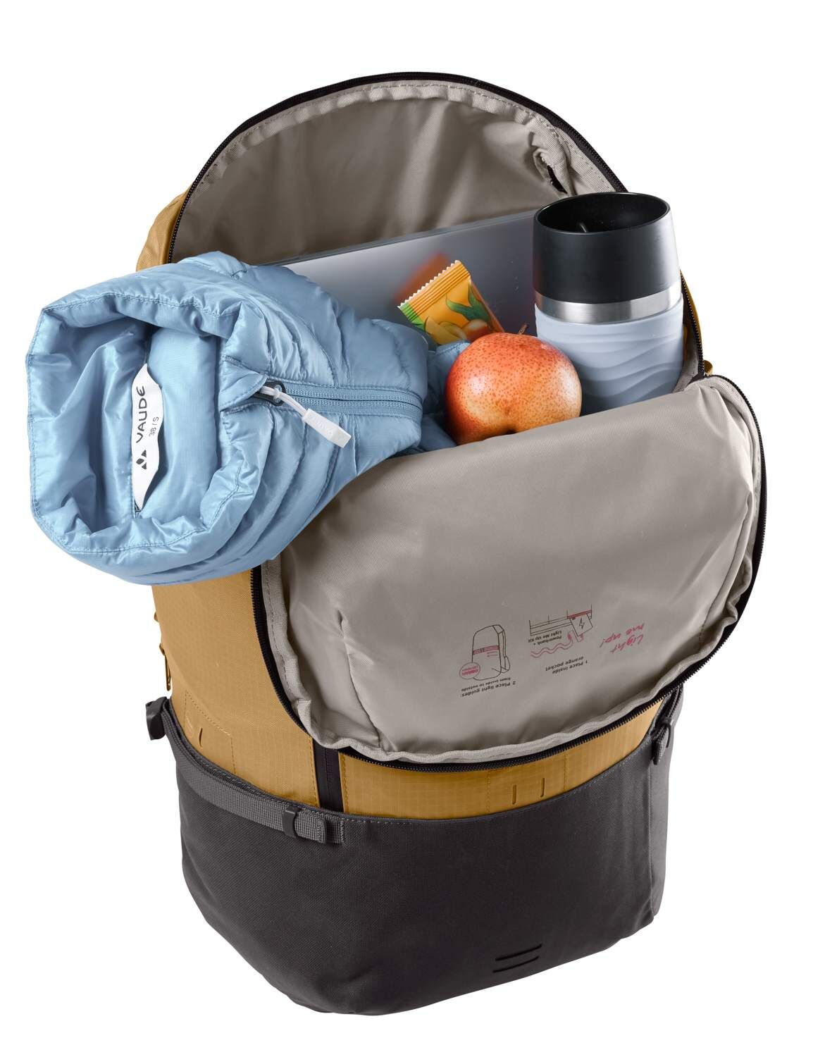 Vaude Rucksack Citygo 30 peanut butter