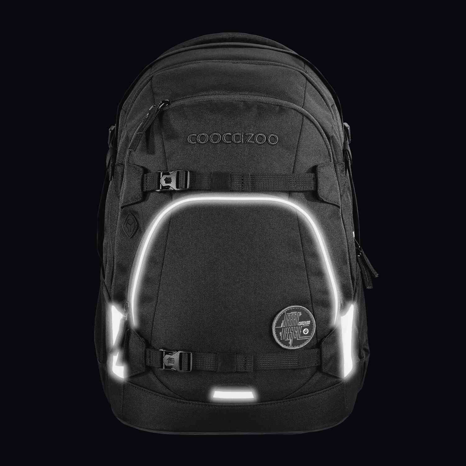 coocazoo Schulrucksack MATE, Black Coal