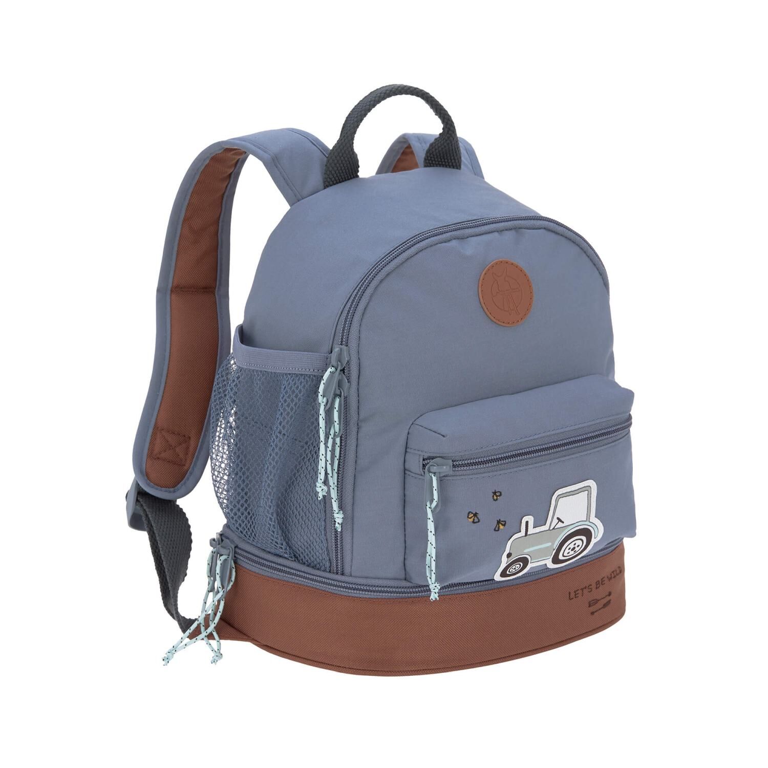 Lässig Kindergartenrucksack - Mini Backpack, Adventure Traktor