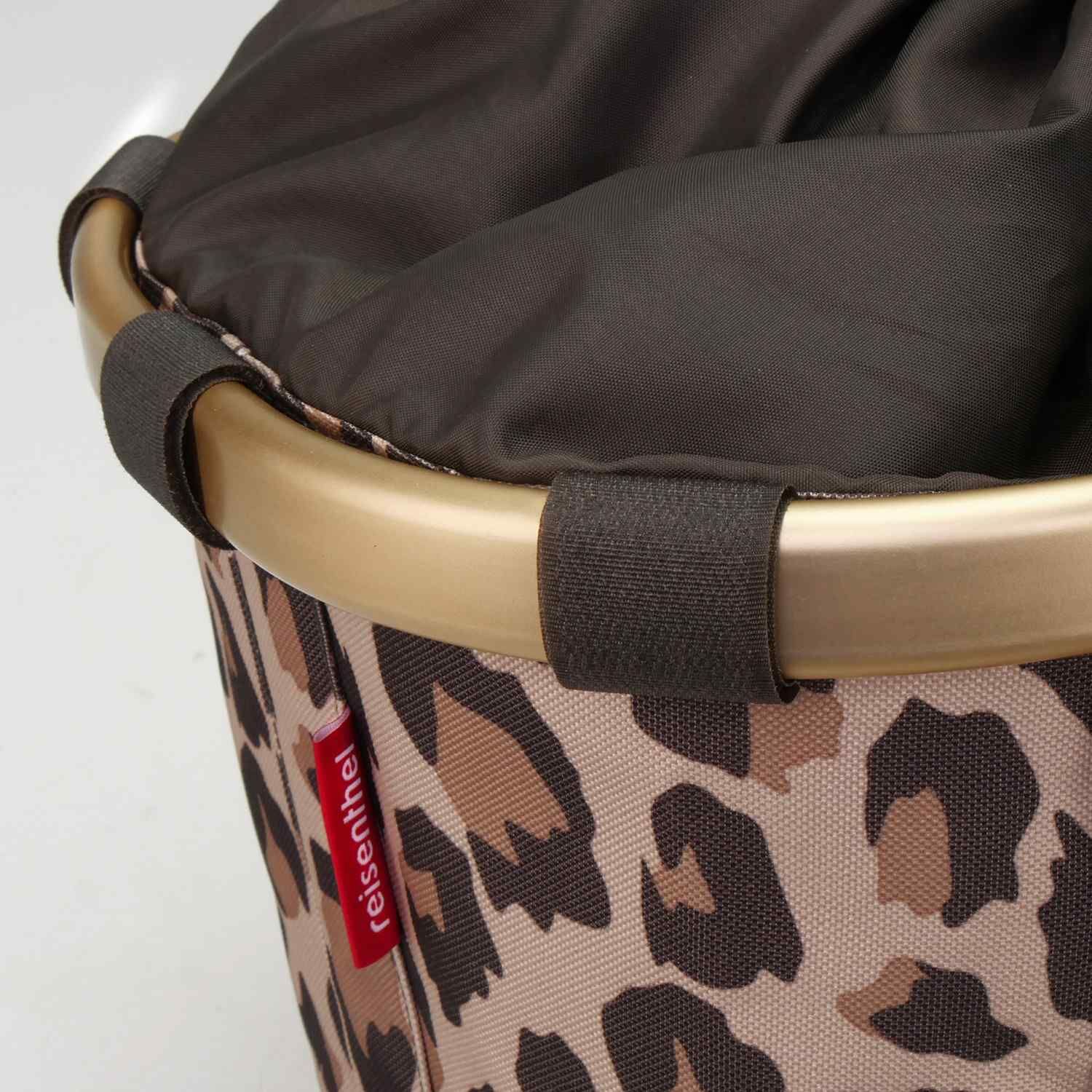 KLICKfix Fahrradkorb BIKEBASKET LEO MACCHIATO