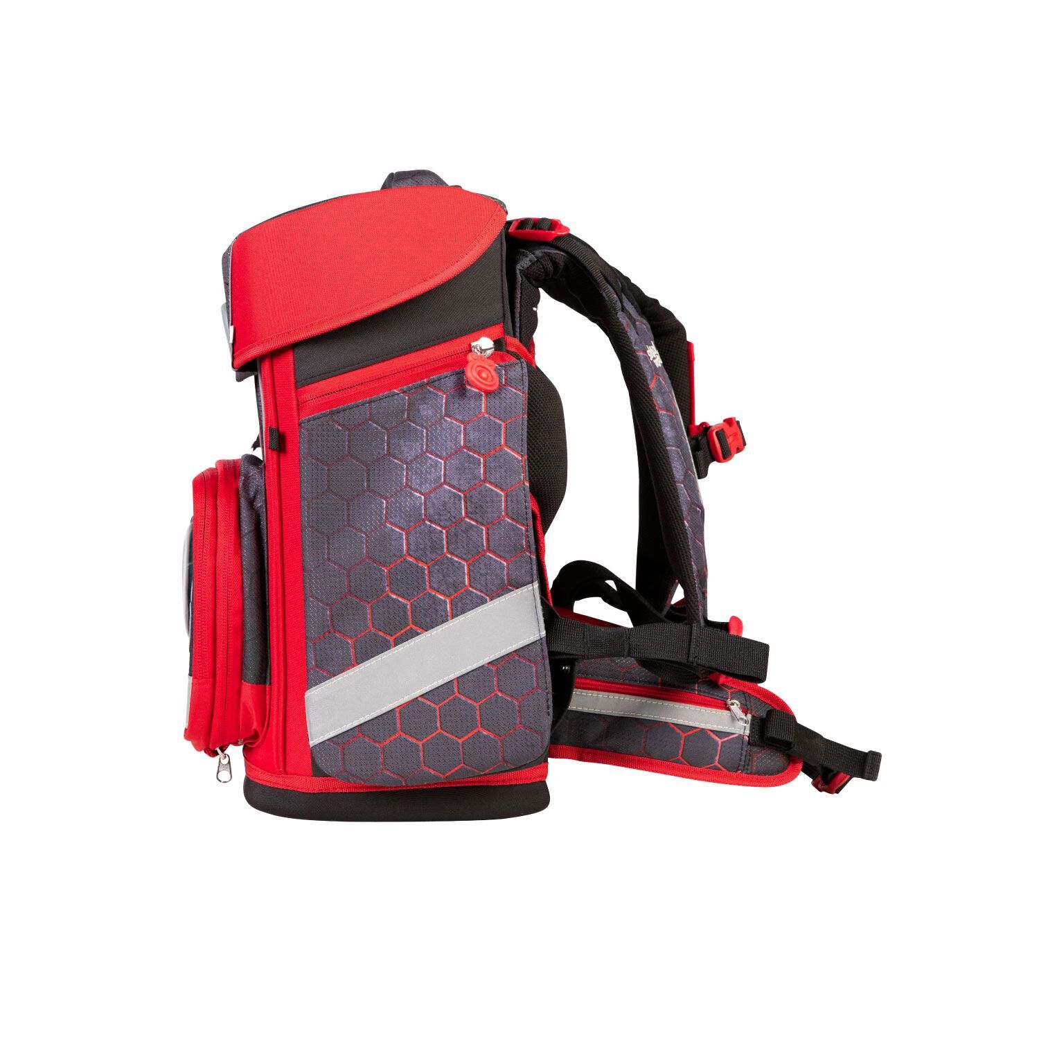 School Mood Champion Maxx Pro Mika (Drache), 7-tlg. Schulranzenset