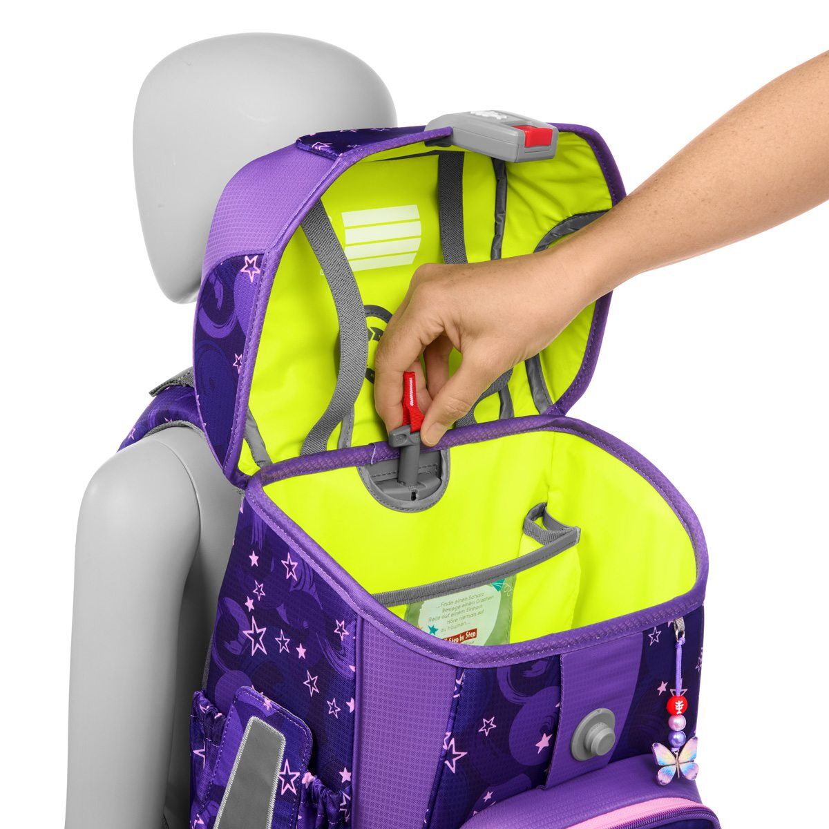 Step by Step CLOUD Schulranzen-Set "Pegasus Liv", 5-teilig