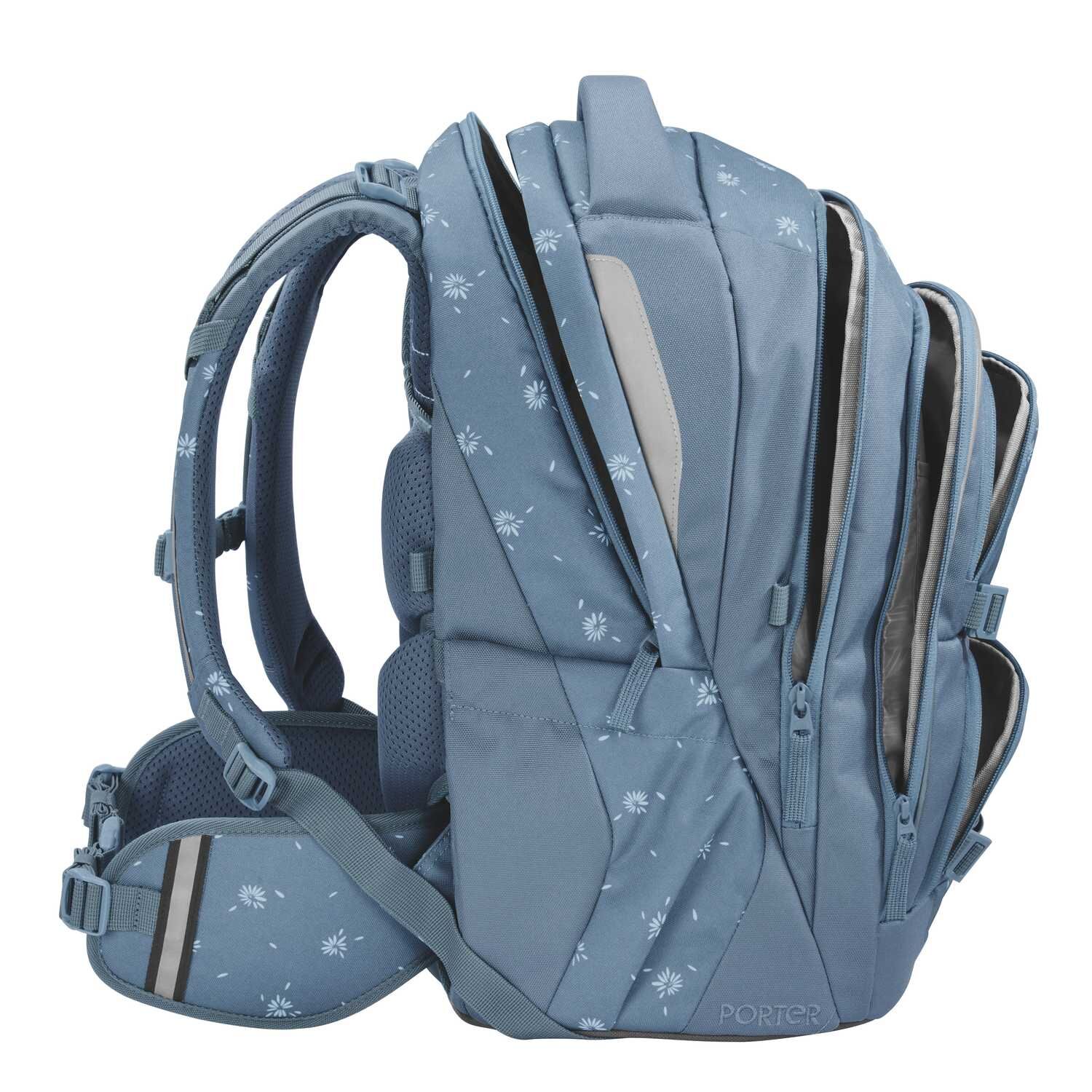 coocazoo Schulrucksack PORTER, Bloomy Daisy