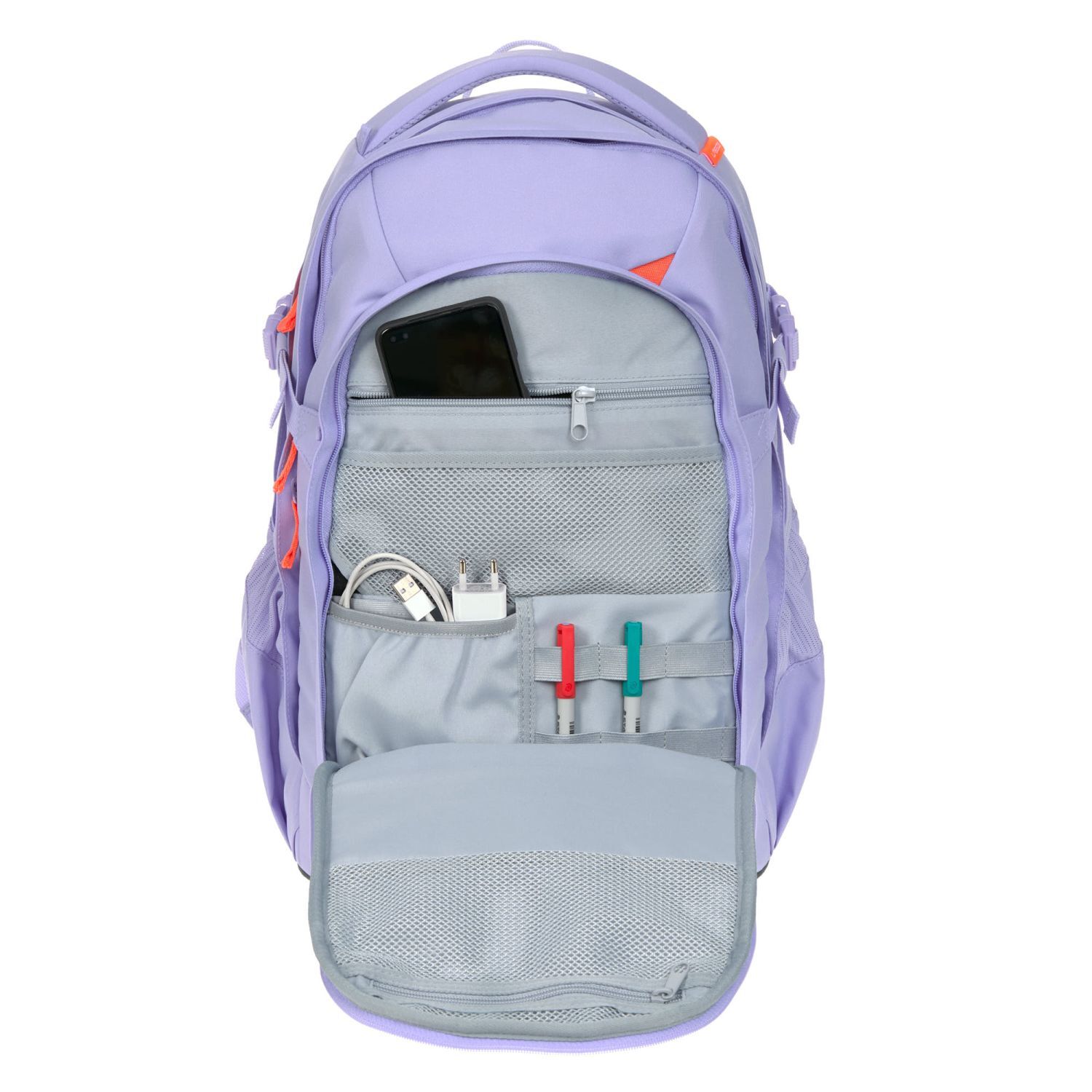 Lässig Schulrucksack BOLD Origin lavender