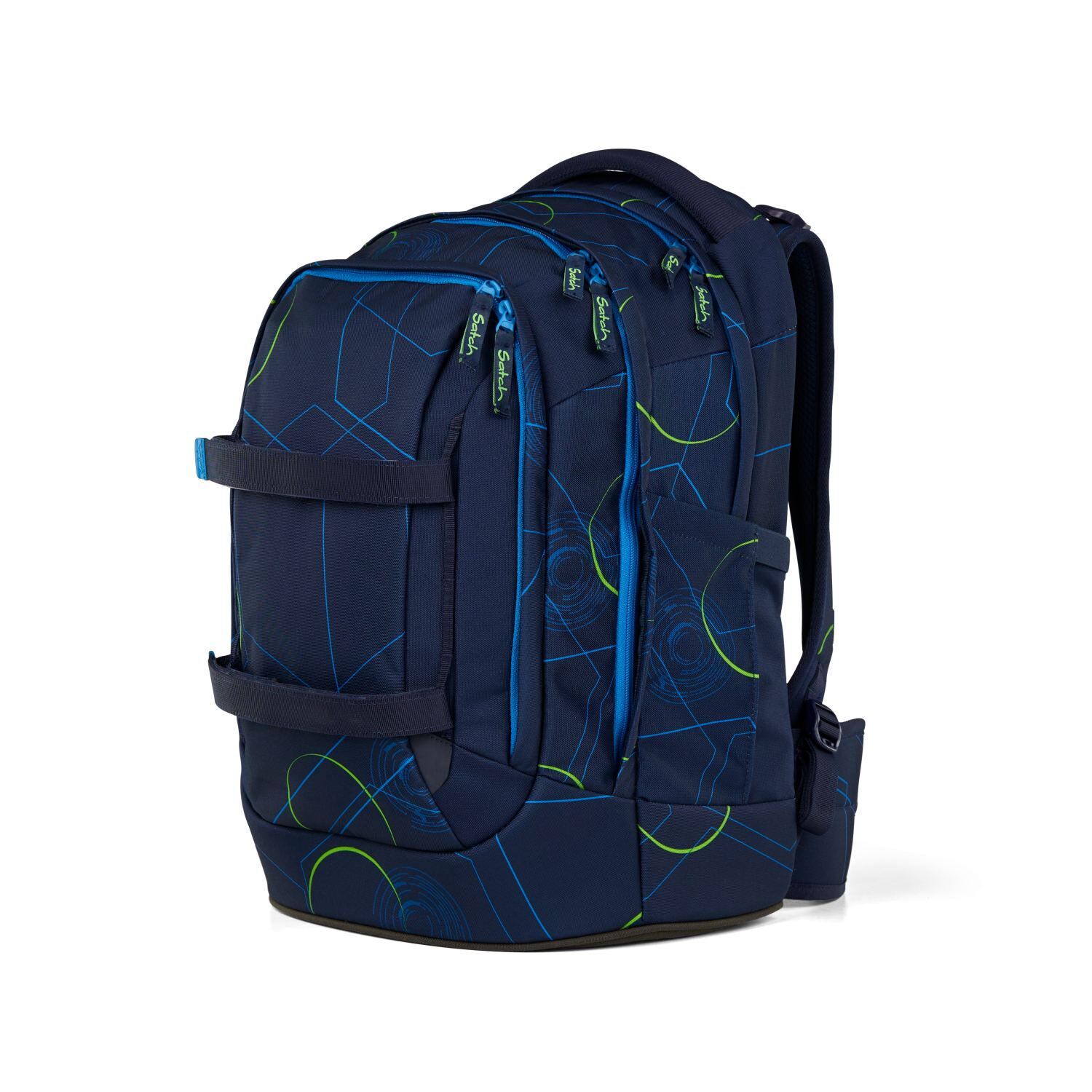 Satch pack Schulrucksack Blue Tech dunkelblau Satch pack Schulrucksack Blue Tech dunkelblau