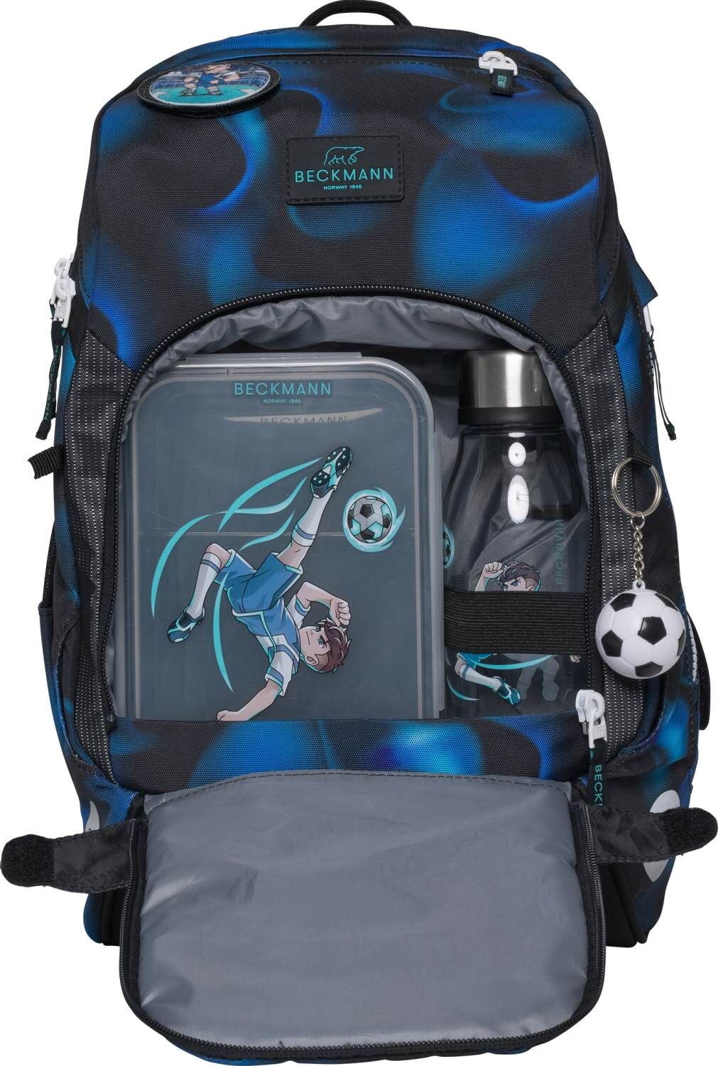 Beckmann Schulranzenset Active Air FLX - 6-Tlg. Set Magic League