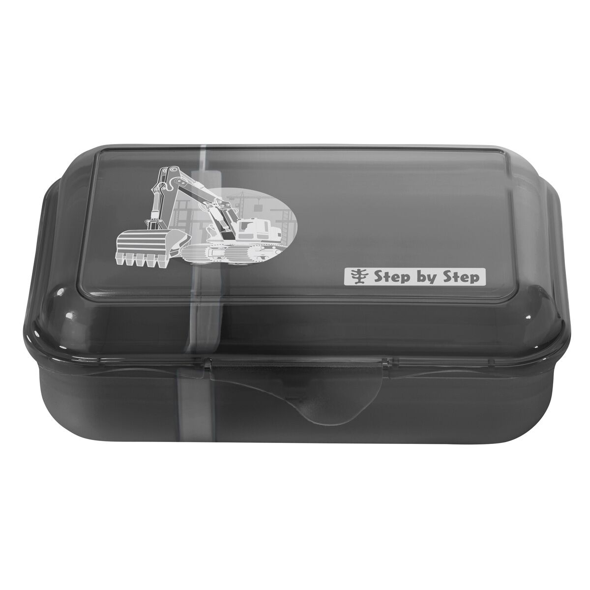 Step by Step Lunchbox "Bagger Rocco", Schwarz