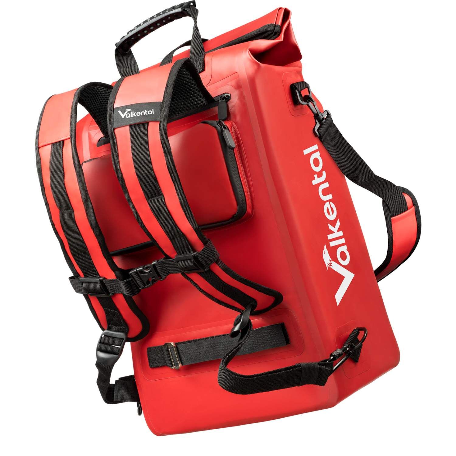 Valkental ValkOne 3in1 Fahrradtasche - Rot