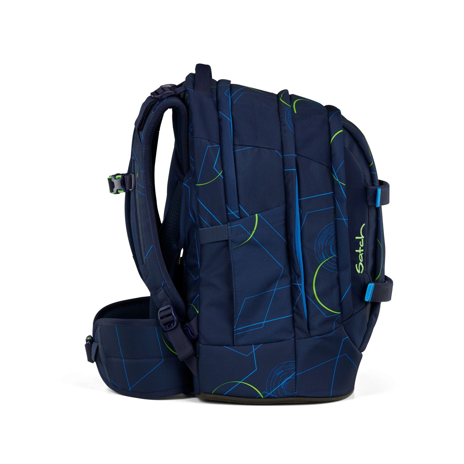 Satch pack Schulrucksack Blue Tech dunkelblau Satch pack Schulrucksack Blue Tech dunkelblau
