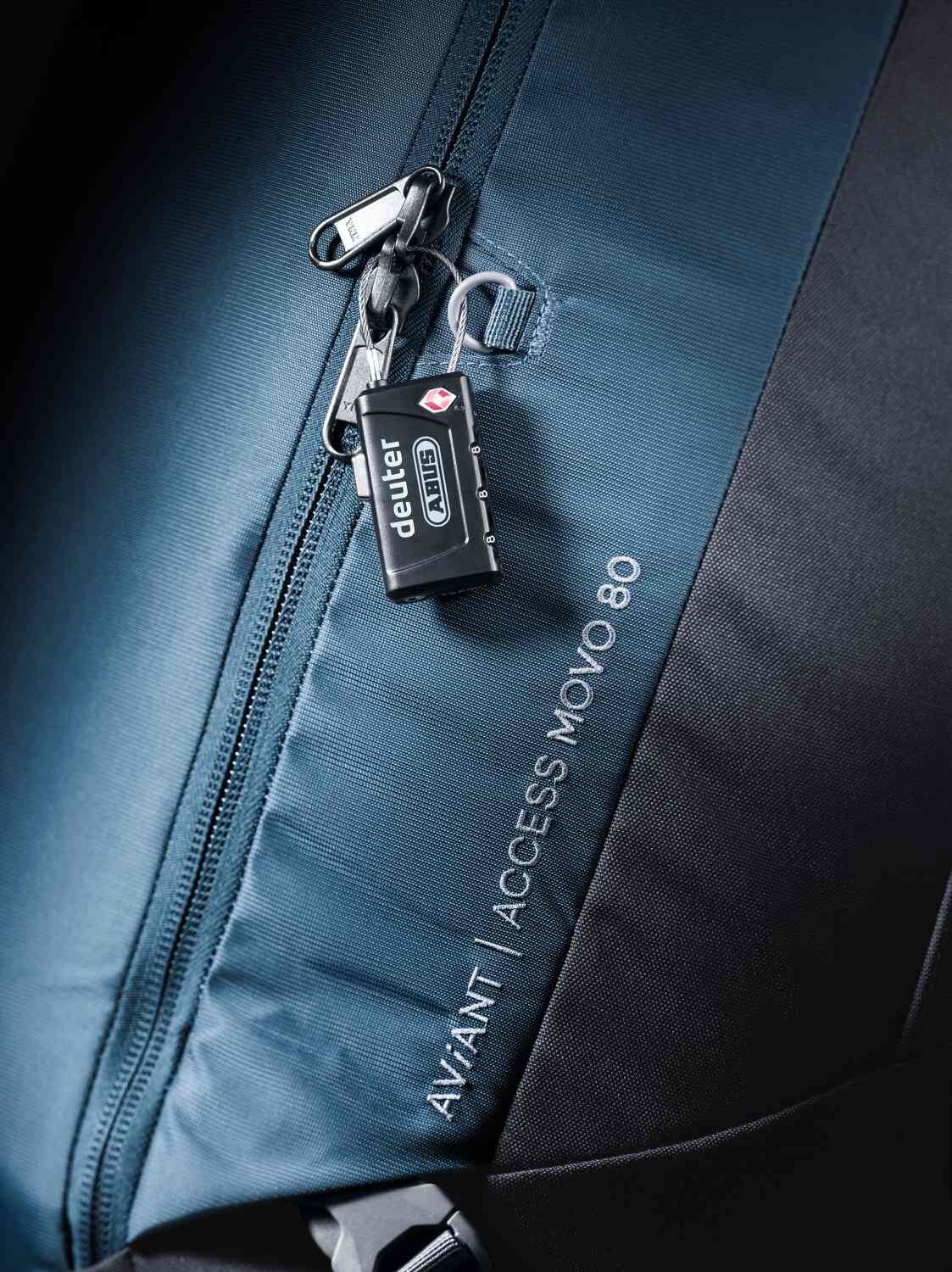 deuter Schloss TSA Cable Lock black