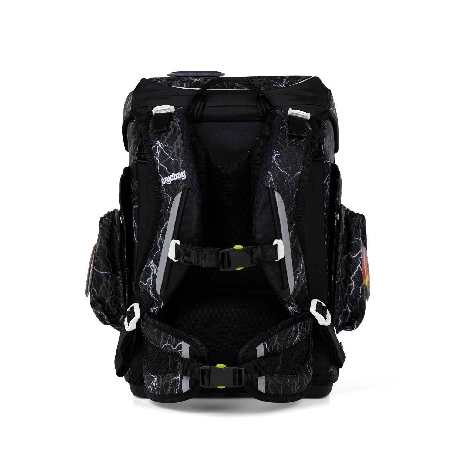 ergobag cubo light Schulranzen-Set Super ReflektBär