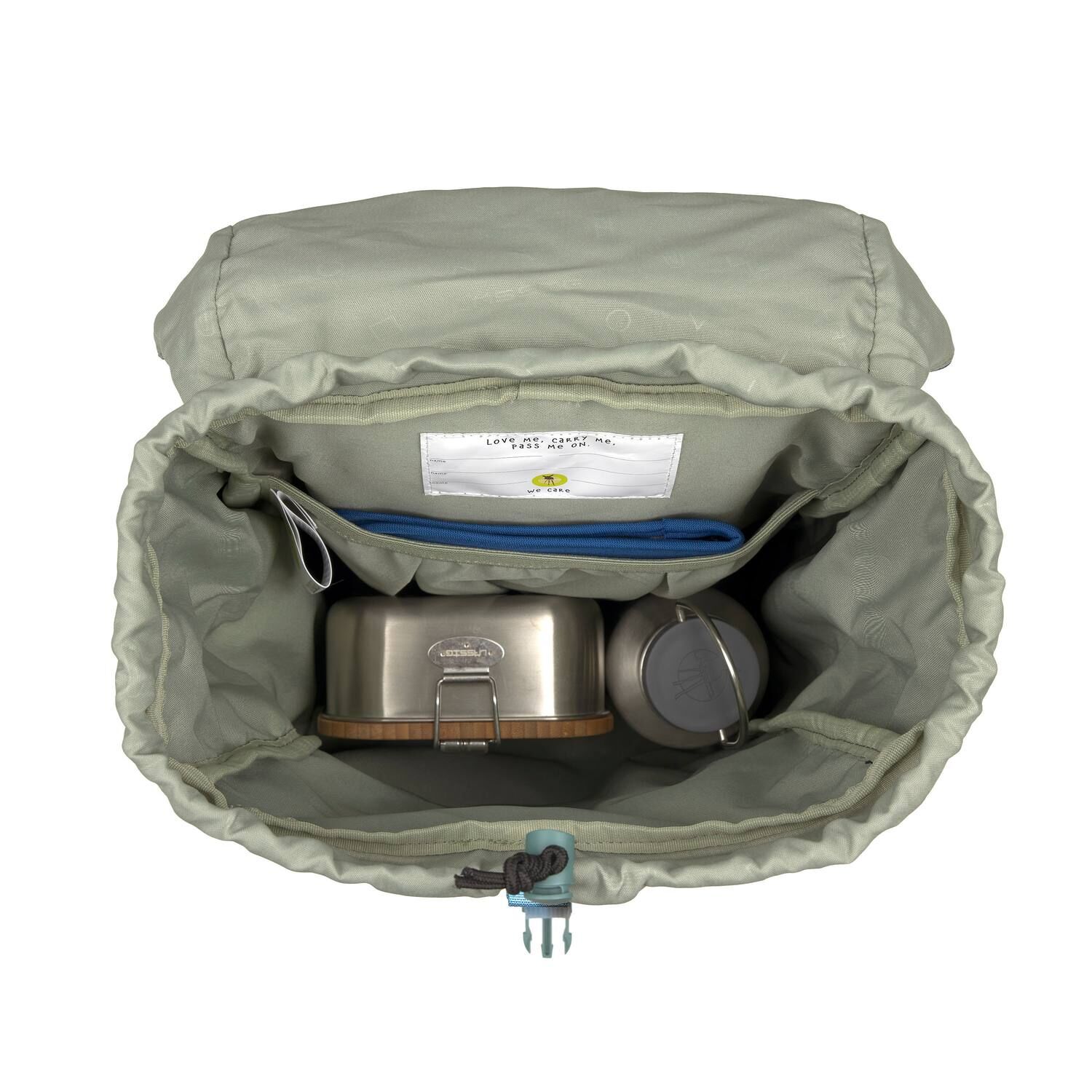 Lässig Kinderrucksack - Big Outdoor Backpack Unique Blau/Grün