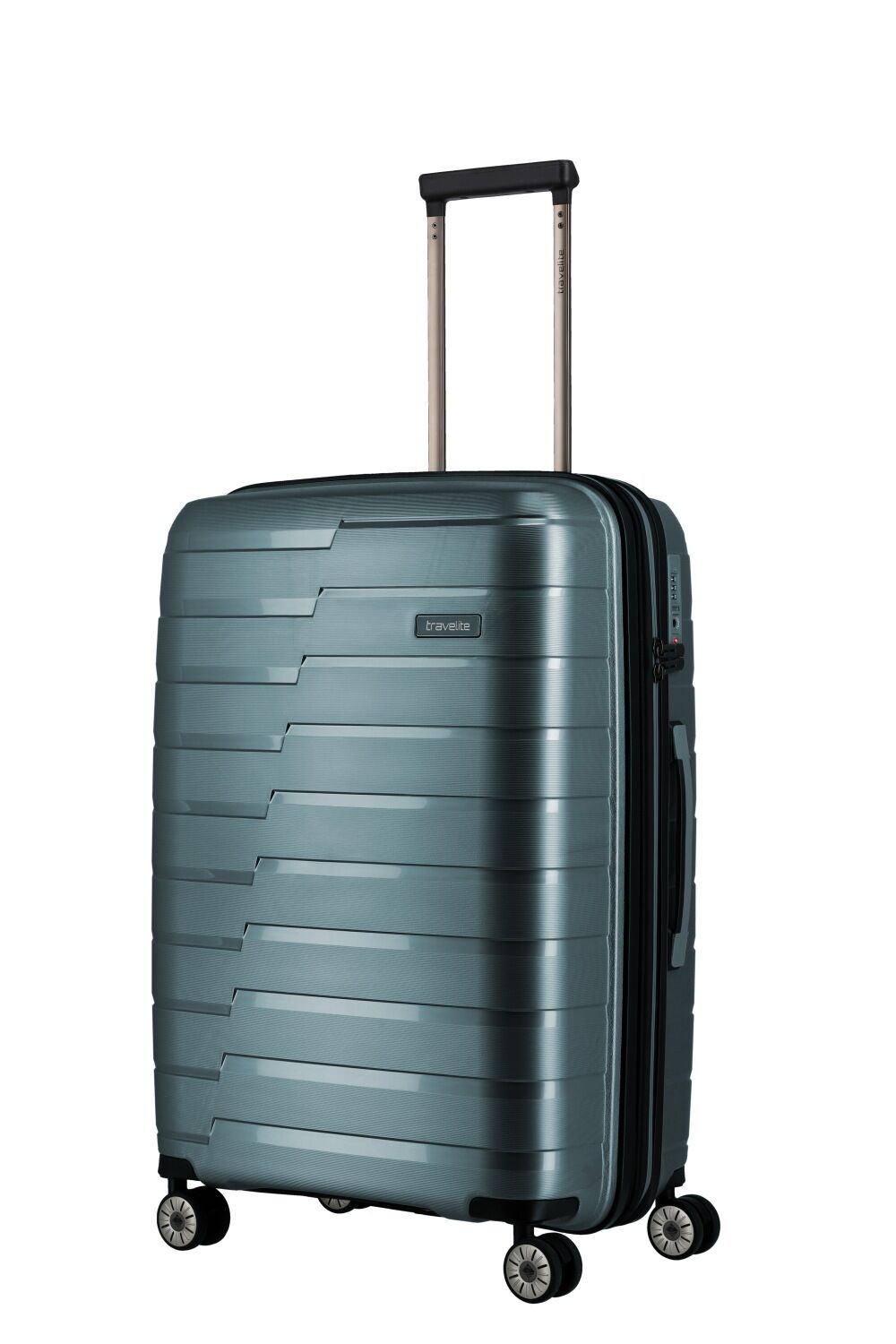 Travelite Koffer AIR BASE 4w Trolley M, Eisblau Travelite Koffer AIR BASE 4w Trolley M, Eisblau