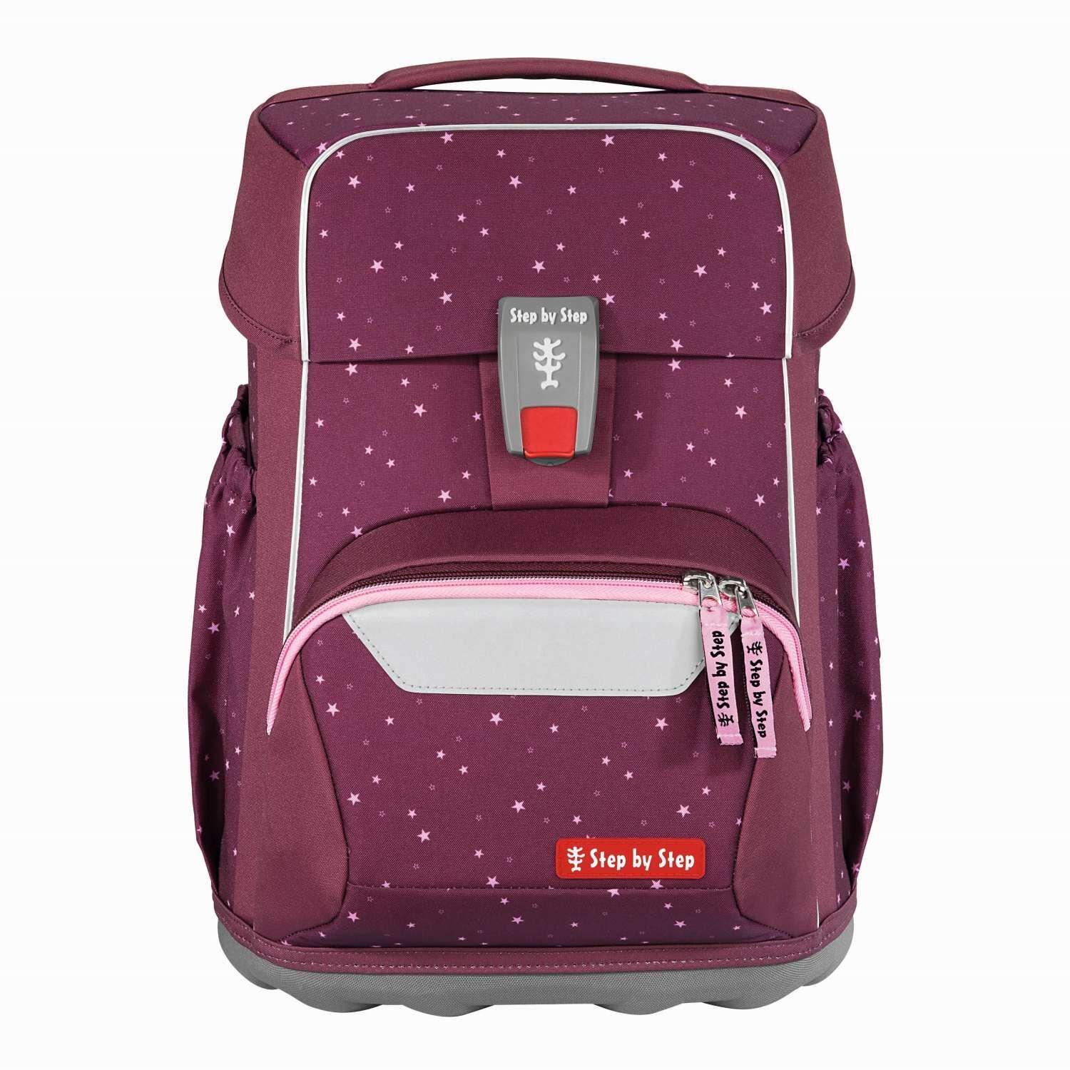 Step by Step BASIS Schulranzen-Set „Berry Stars“, 4-teilig