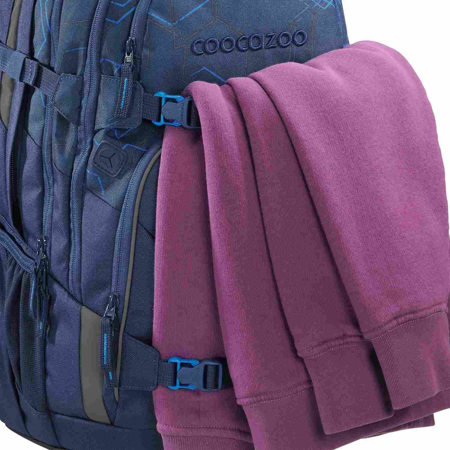 coocazoo Schulrucksack PORTER, Blue Motion