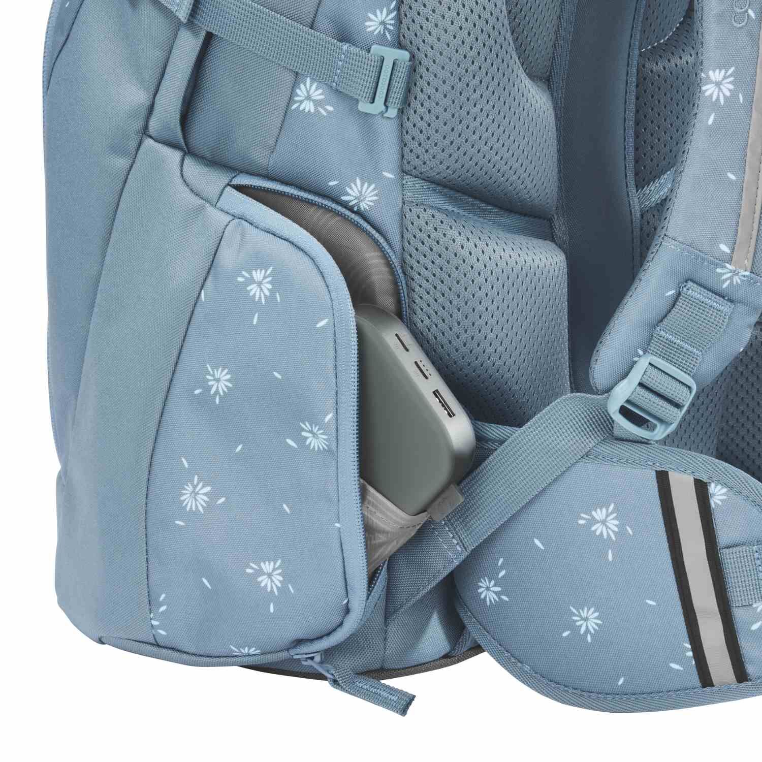 coocazoo Schulrucksack BYTE, Bloomy Daisy