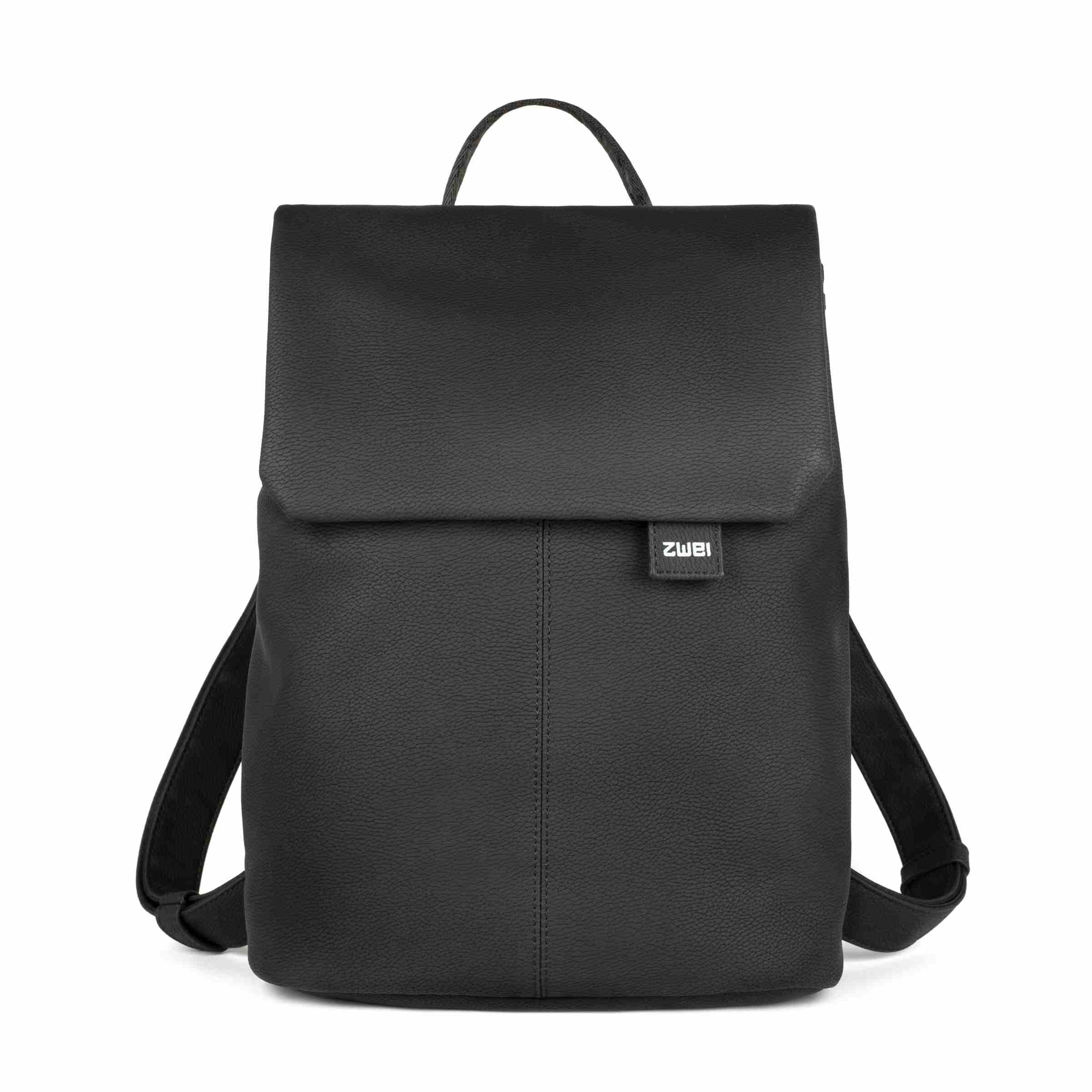 zwei MADEMOISELLE.M Rucksack MR13 nubuk-black