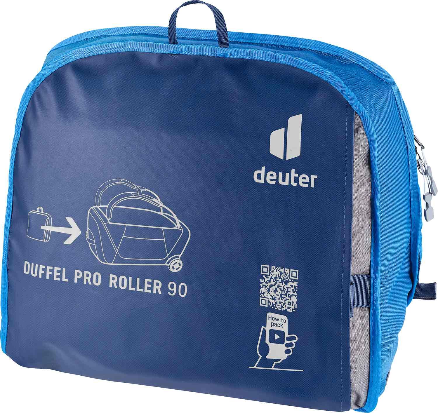deuter Sporttasche Duffel Pro Roller 90 neptune-nightblue