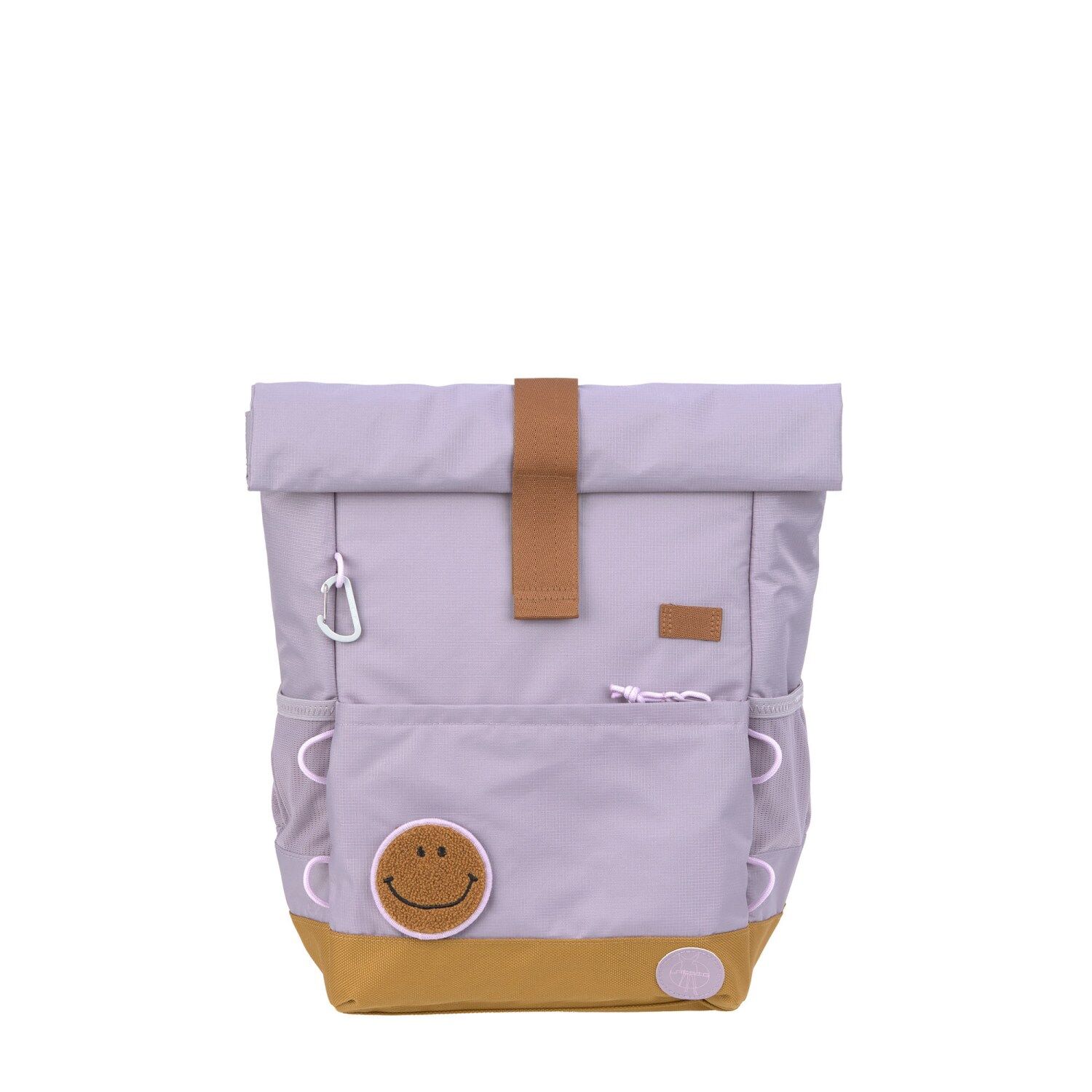 Lässig Kinderrucksack - Medium Rolltop Backpack Little Gang Lila