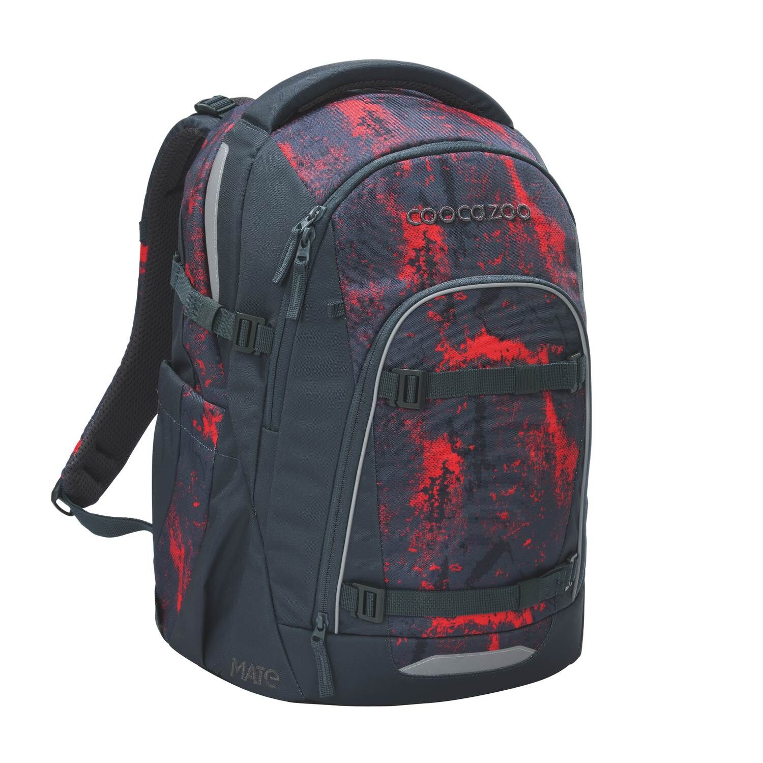 coocazoo Schulrucksack MATE, Broken Black
