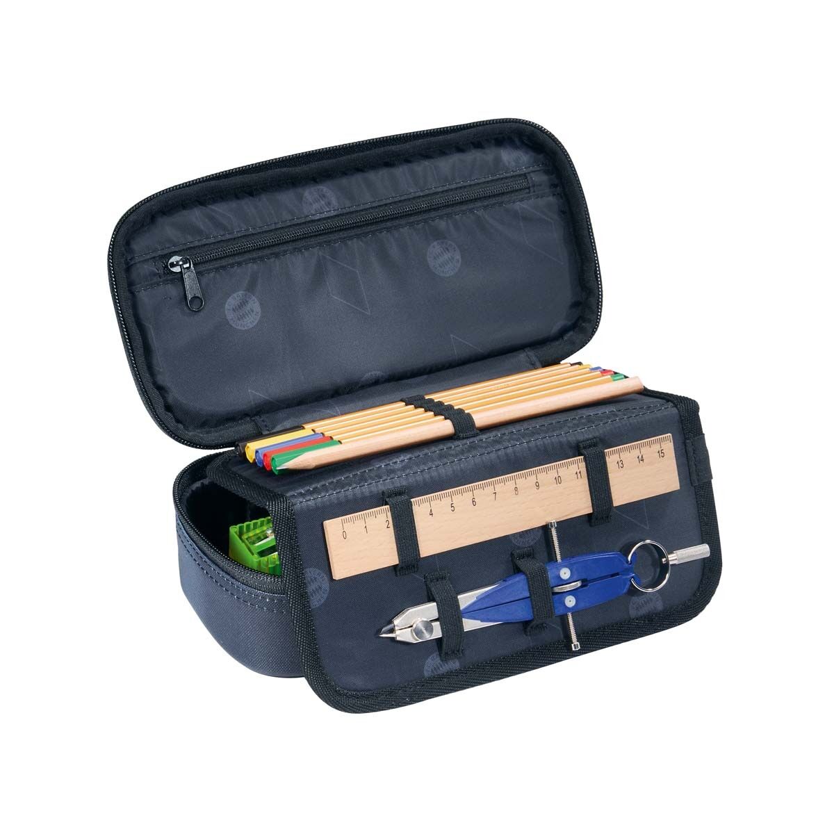 coocazoo Schulrucksack-Set MATE FC Bayern, Stern des Südens, 2-tlg.