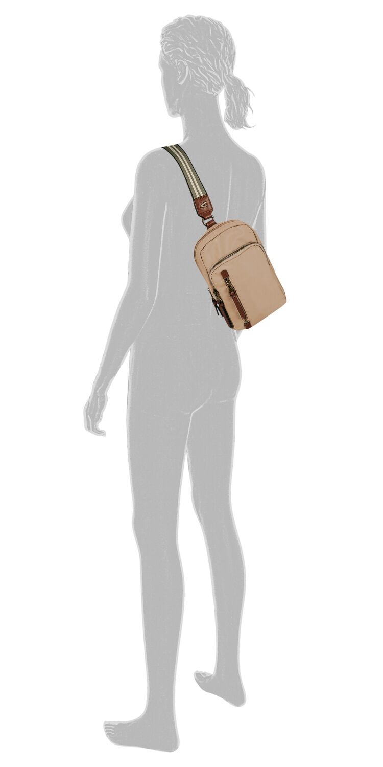 Camel Active Bari Sling Backpack beige