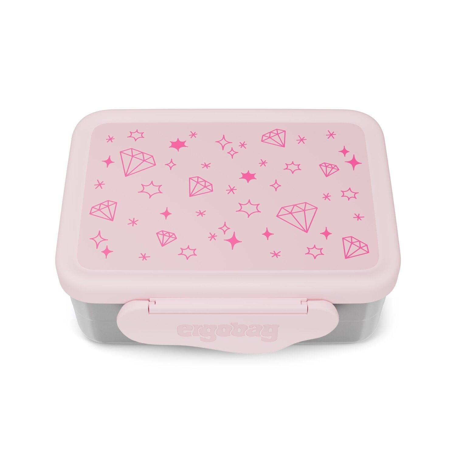 ergobag Edelstahl Brotdose Glitzer