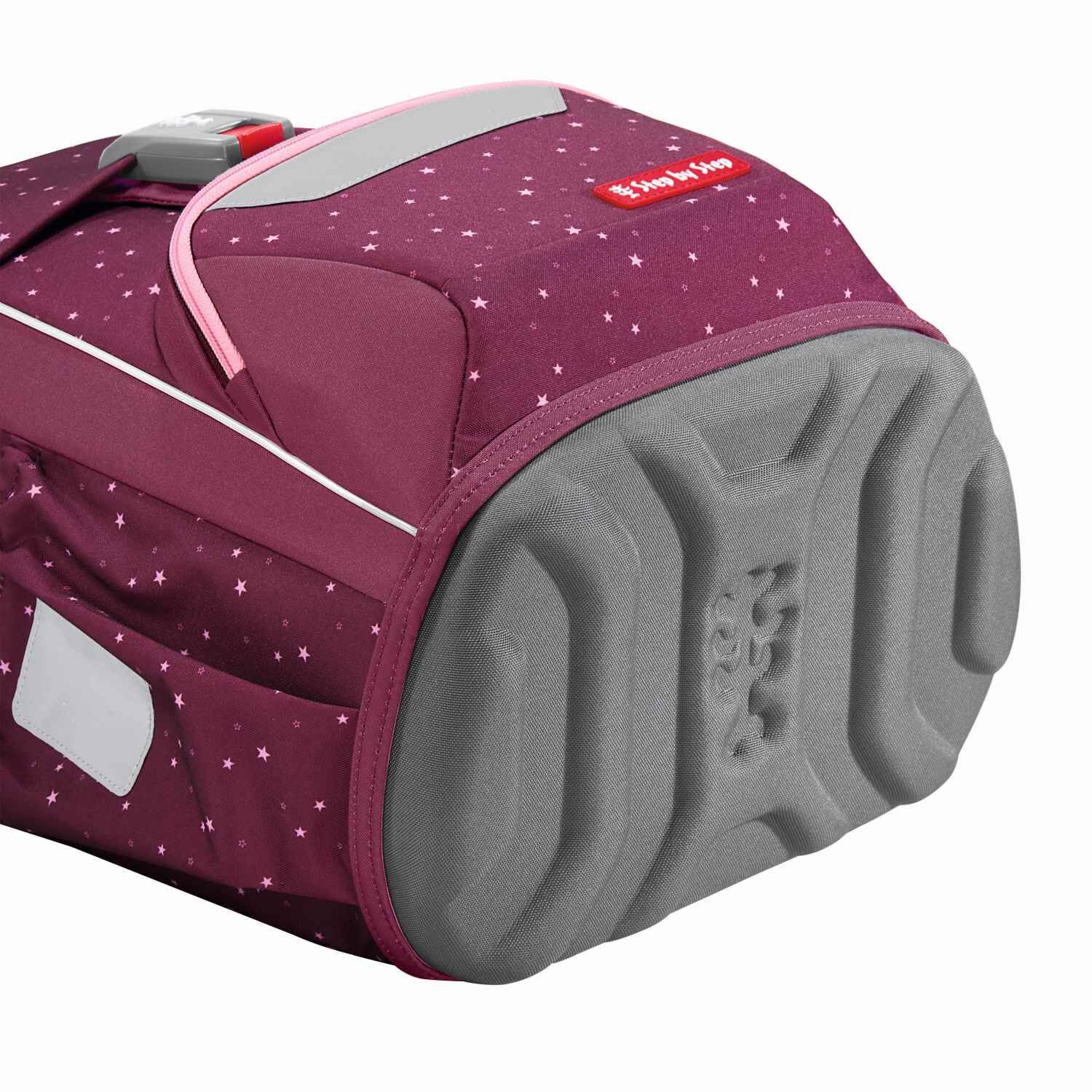 Step by Step BASIS Schulranzen-Set „Berry Stars“, 4-teilig