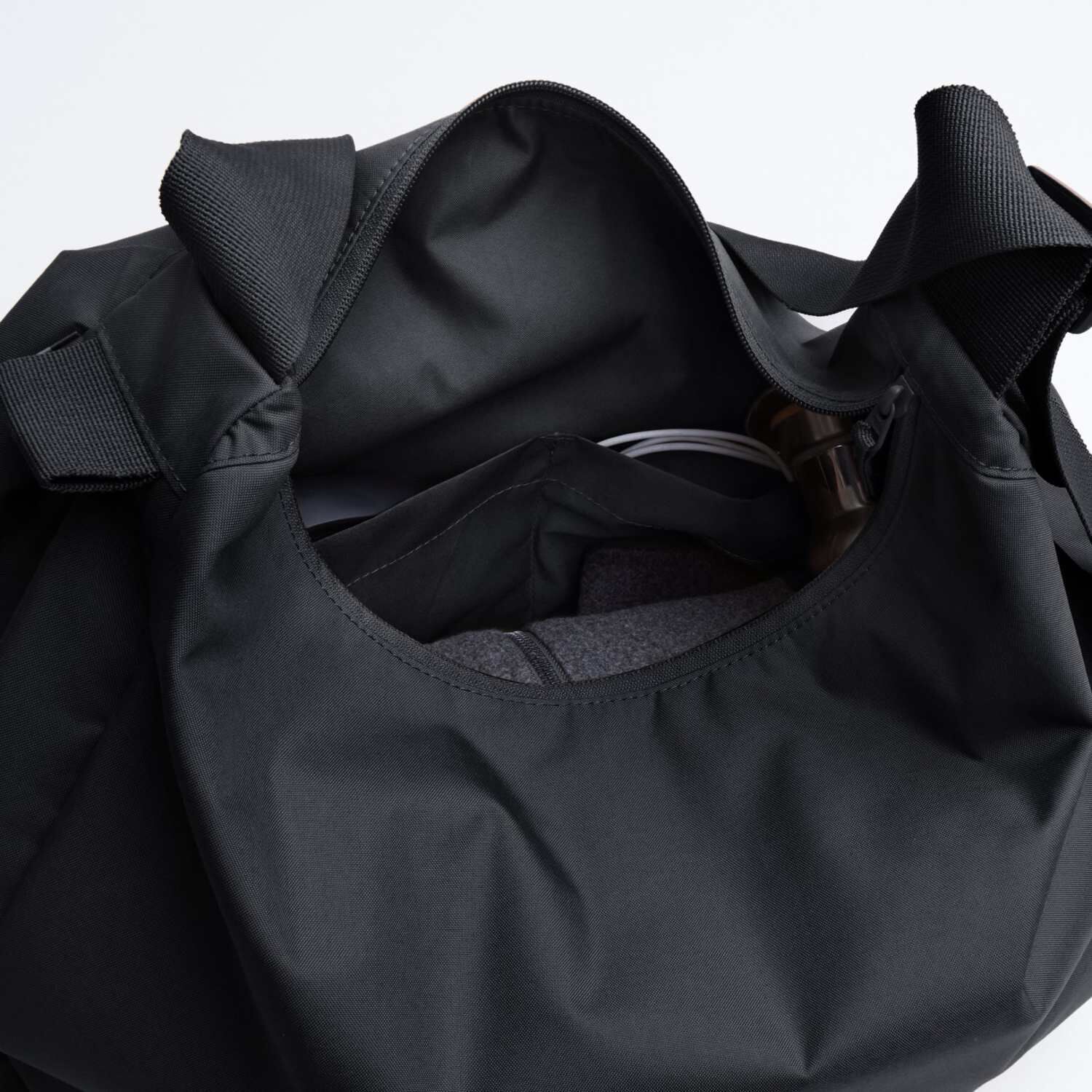 GOT BAG Handtasche CURVED BAG MONOCHROME black