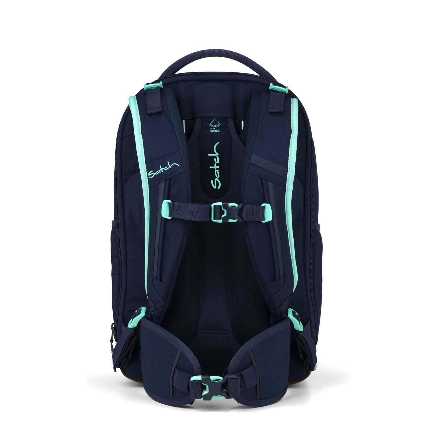 Satch match plus Schulrucksack Ocean Mint
