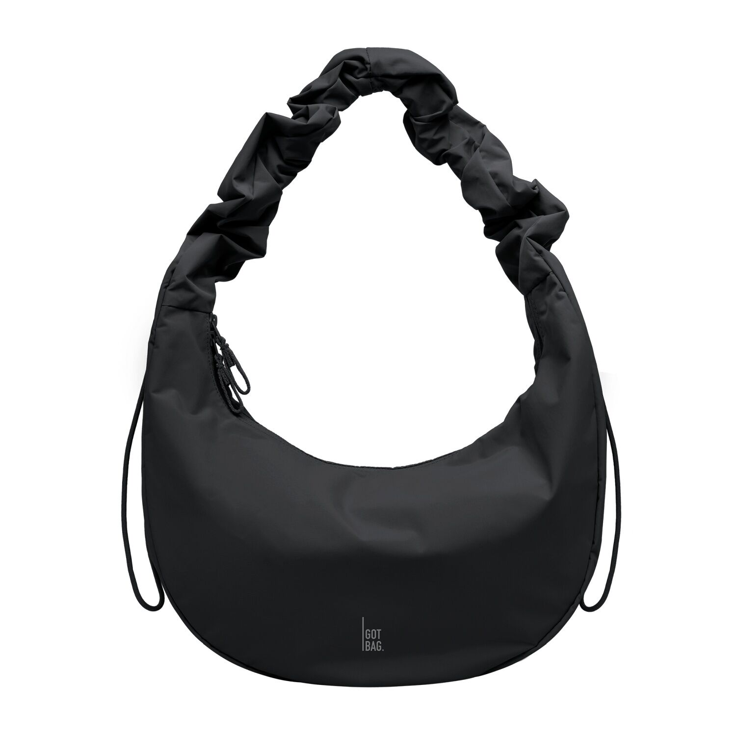 GOT BAG Umhängetasche MOON BAG RUFFLE MONOCHROME black