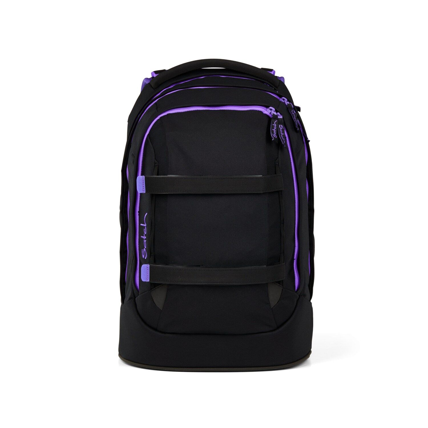 Satch pack Schulrucksack Purple Phantom schwarz