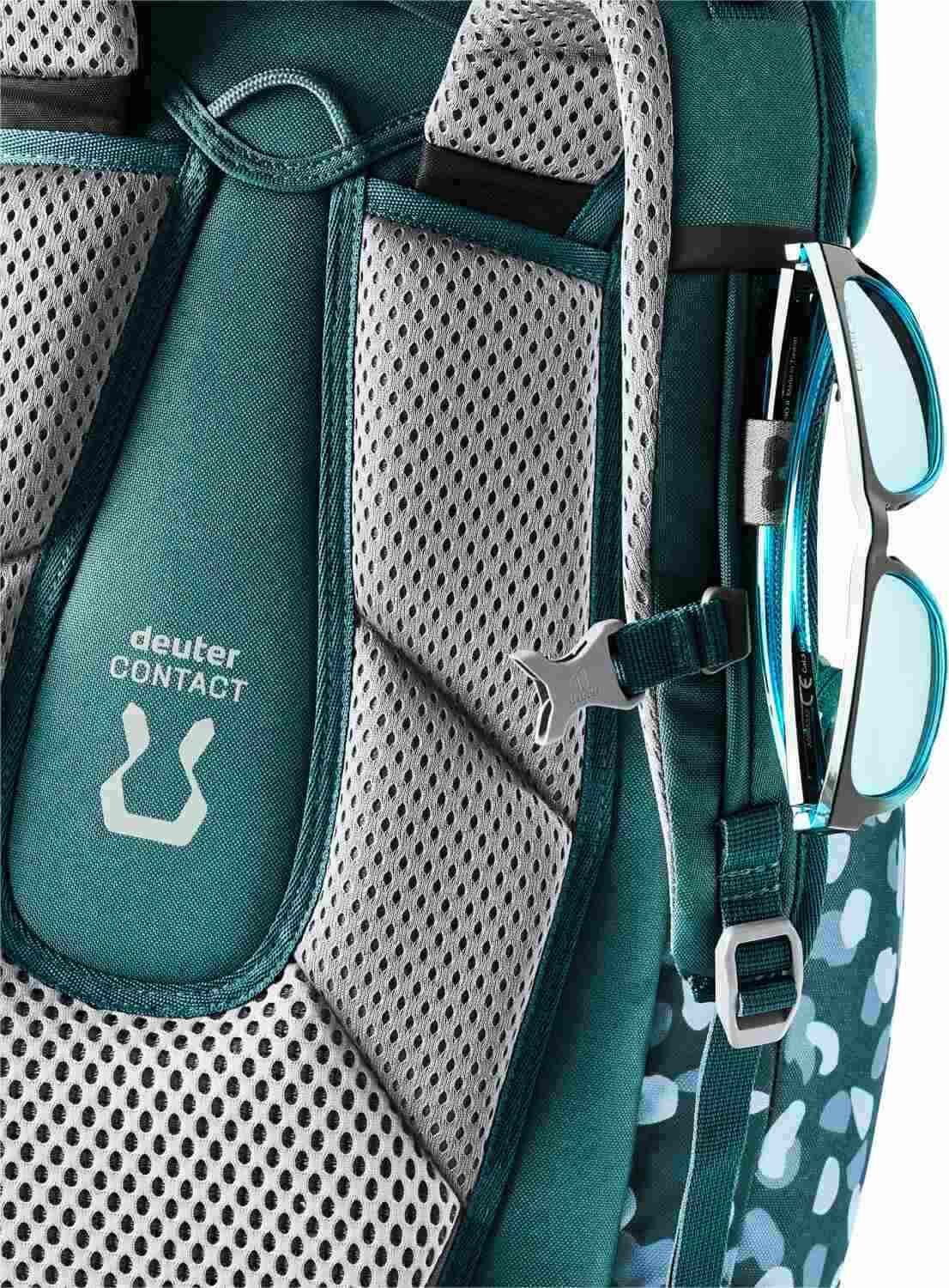 deuter Rucksack Scula deepsea dots