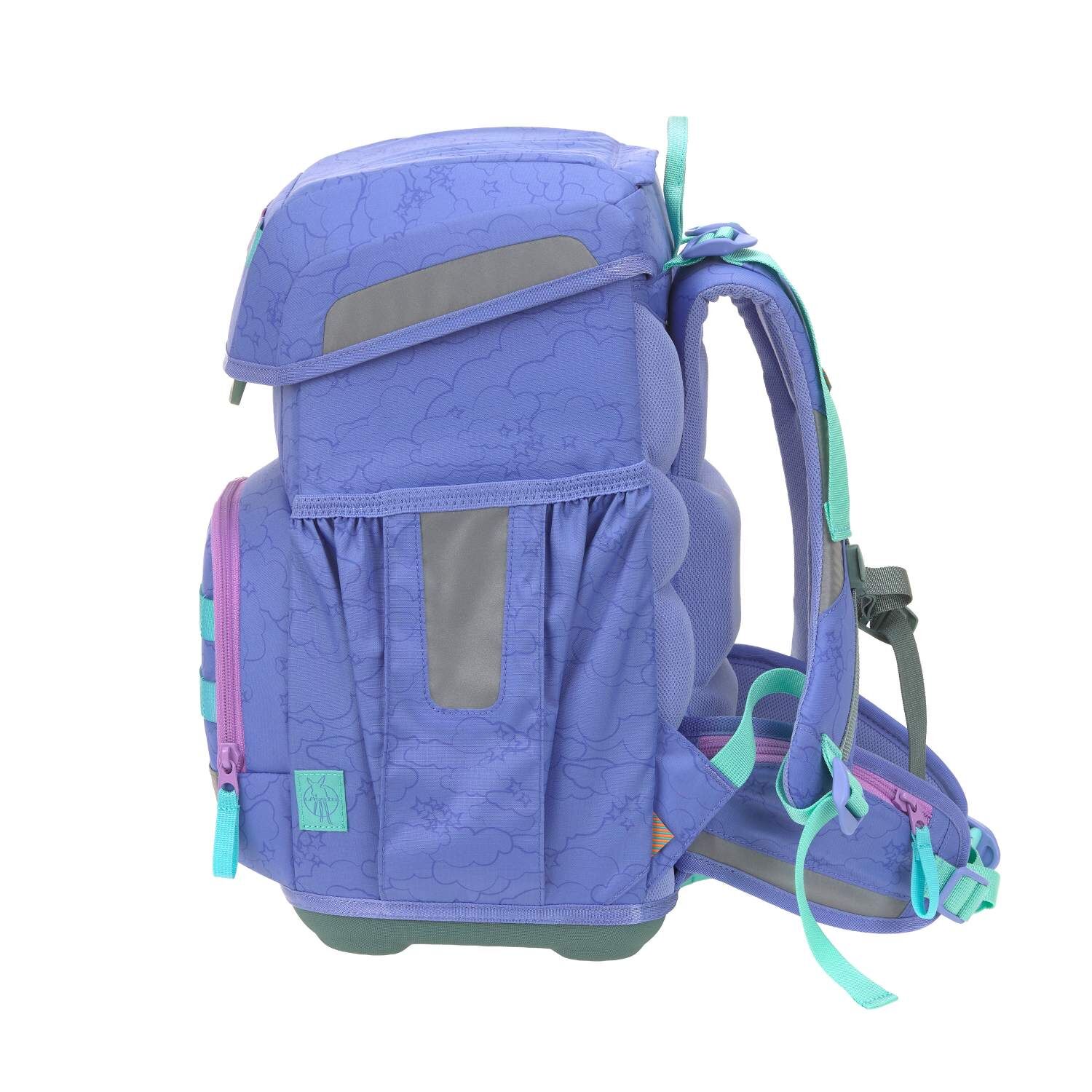 Lässig Schulranzen-Set Light, Unique Cloud lilac