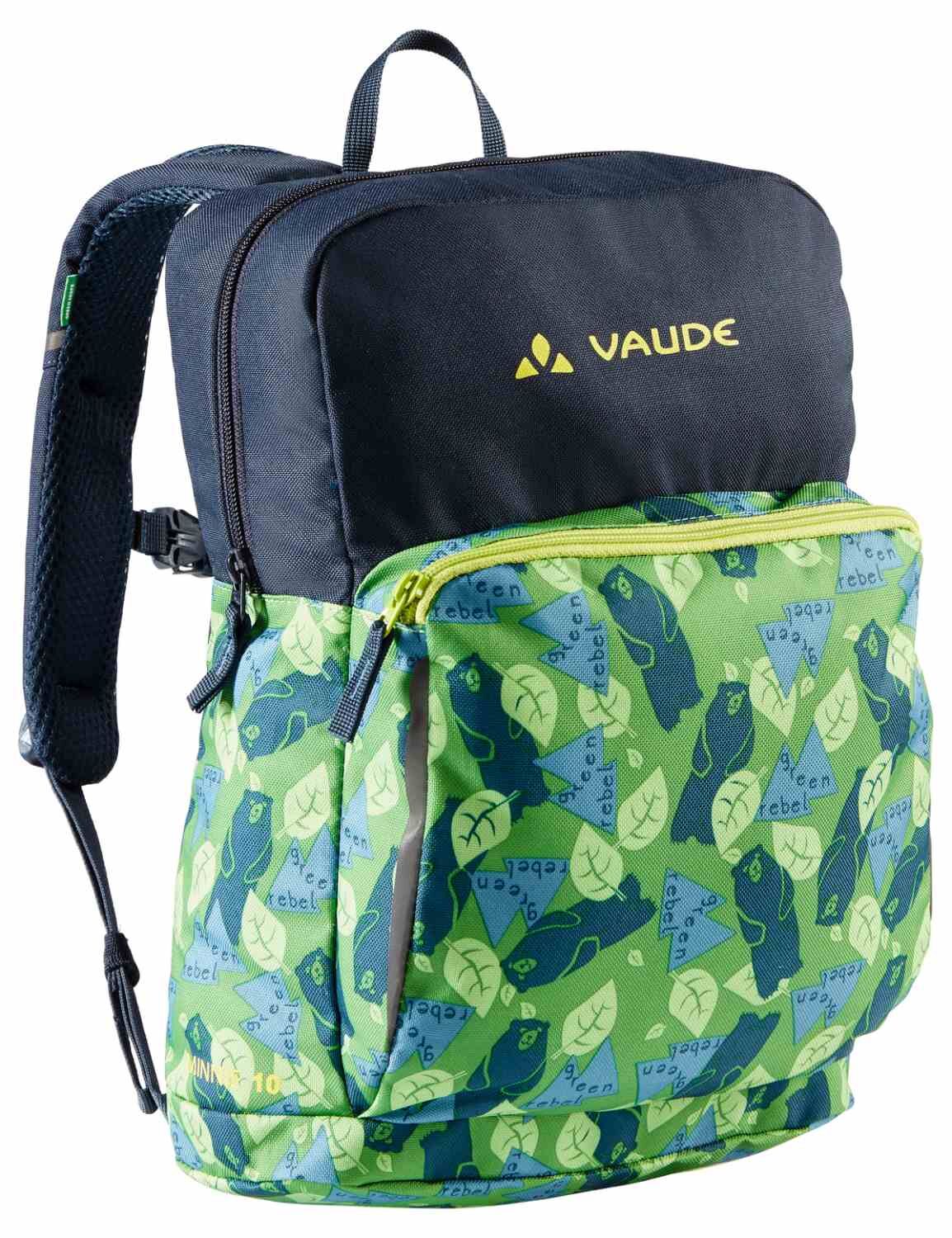 Vaude Kinderrucksack Minnie 10, parrot green/eclipse, -