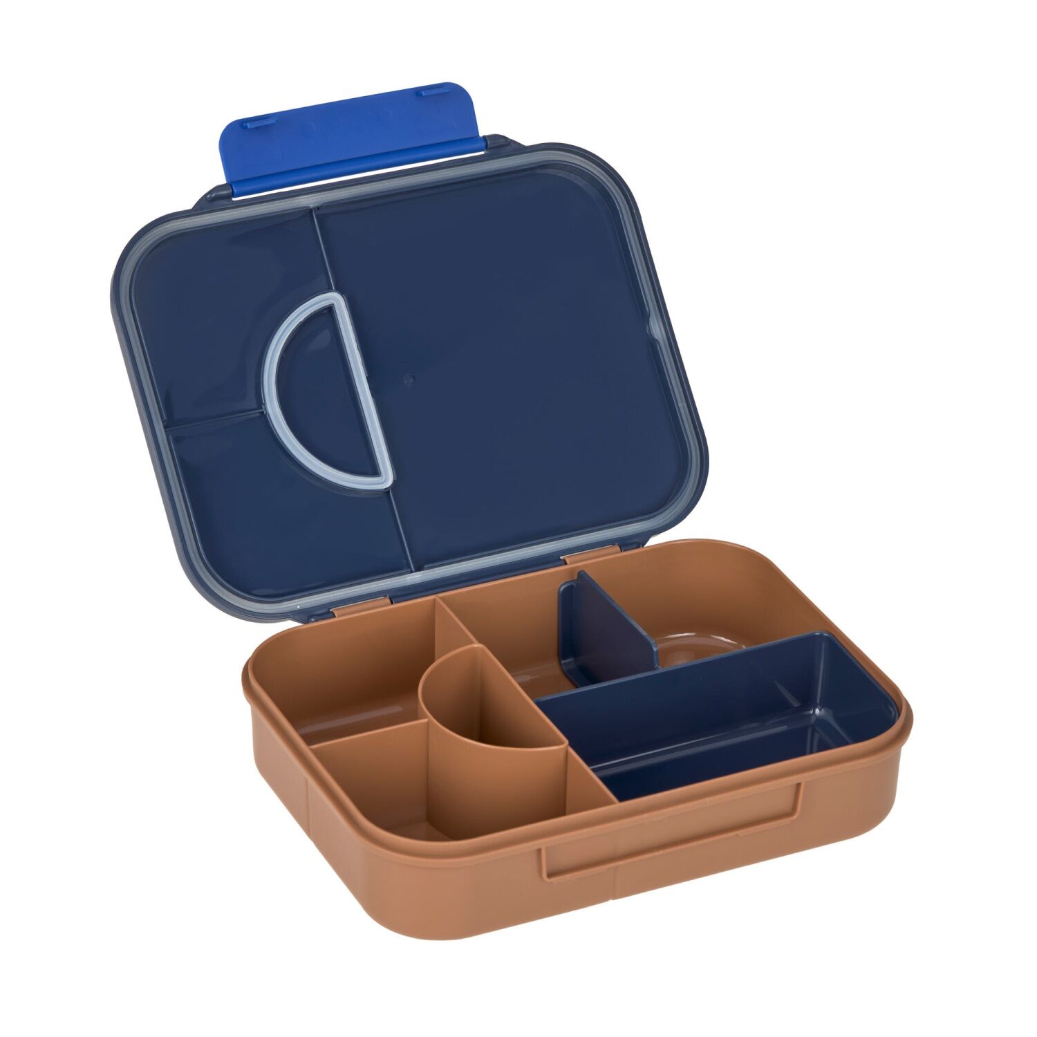 Lässig Brotdose Kinder - Bento Lunchbox Little Gang Smile, navy