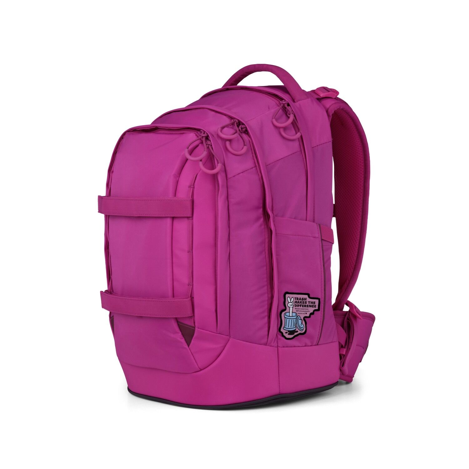 Satch pack Schulrucksack Set Fearless Pink