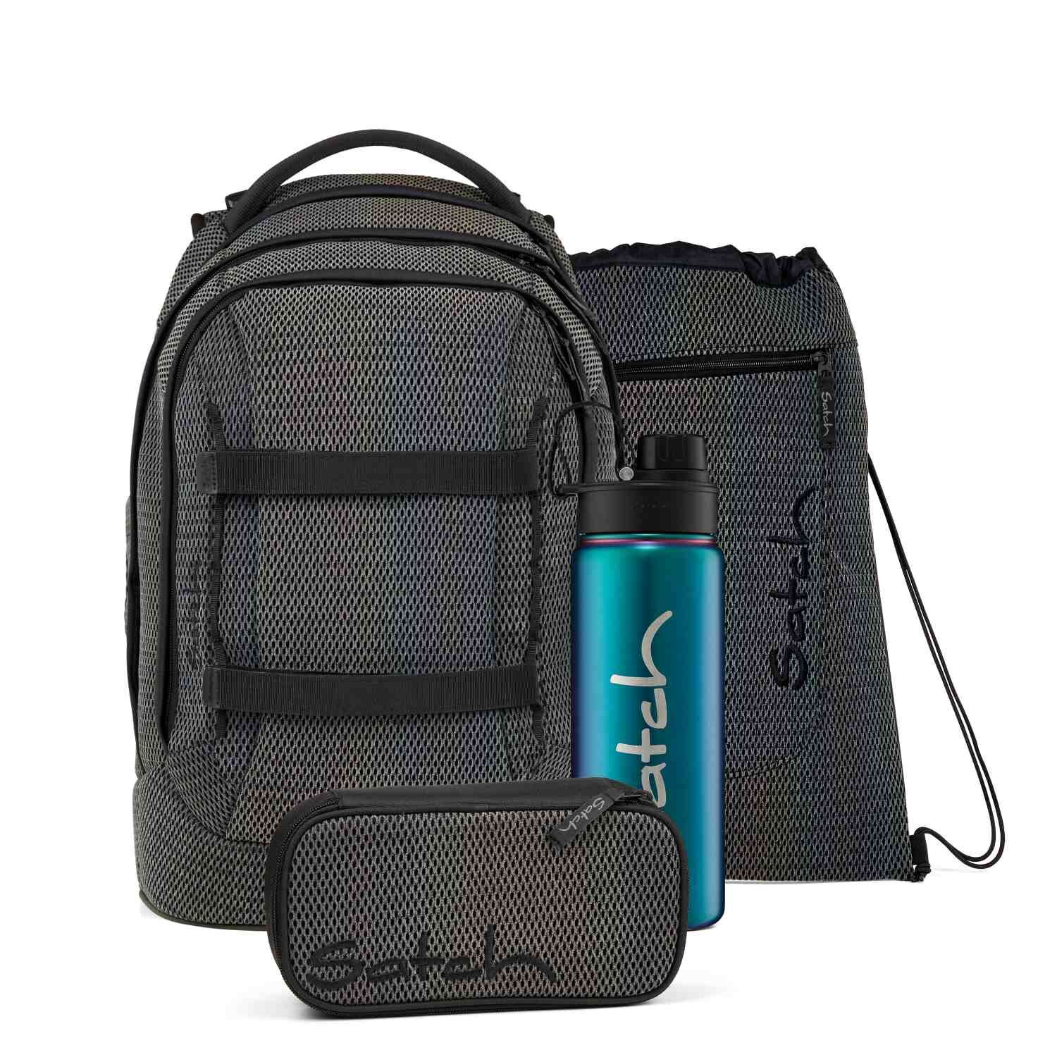 Satch pack Schulrucksack Set Hidden Rainbow