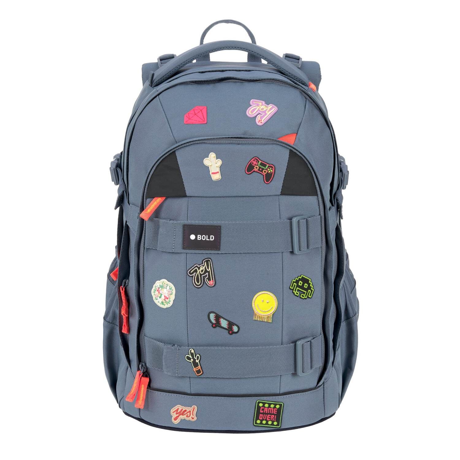 Lässig Schulrucksack BOLD Origin blue