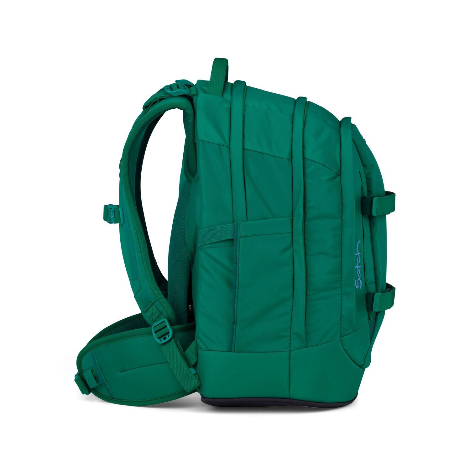 Satch pack Schulrucksack Set Fearless Green