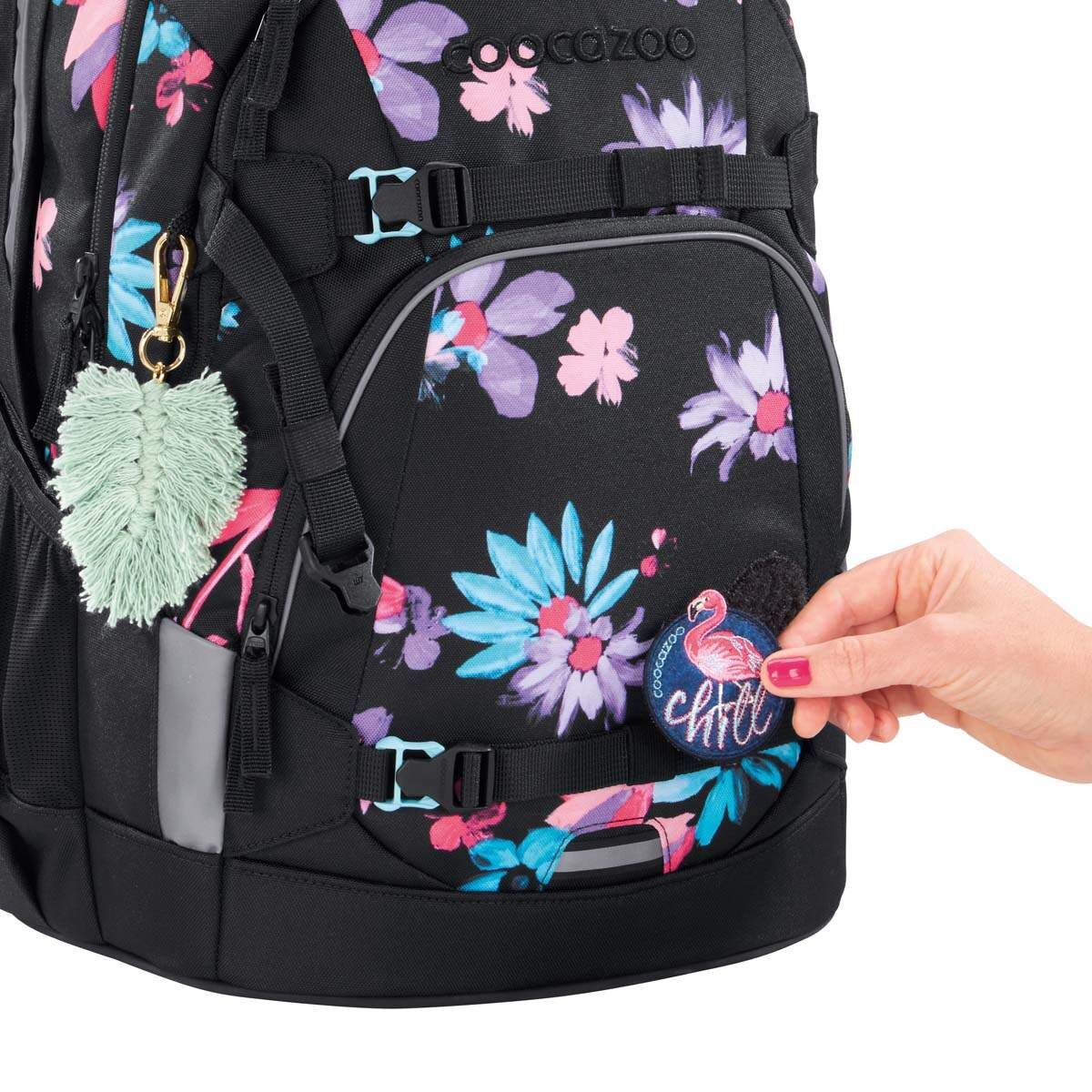coocazoo Schulrucksack MATE, Floral Artnight