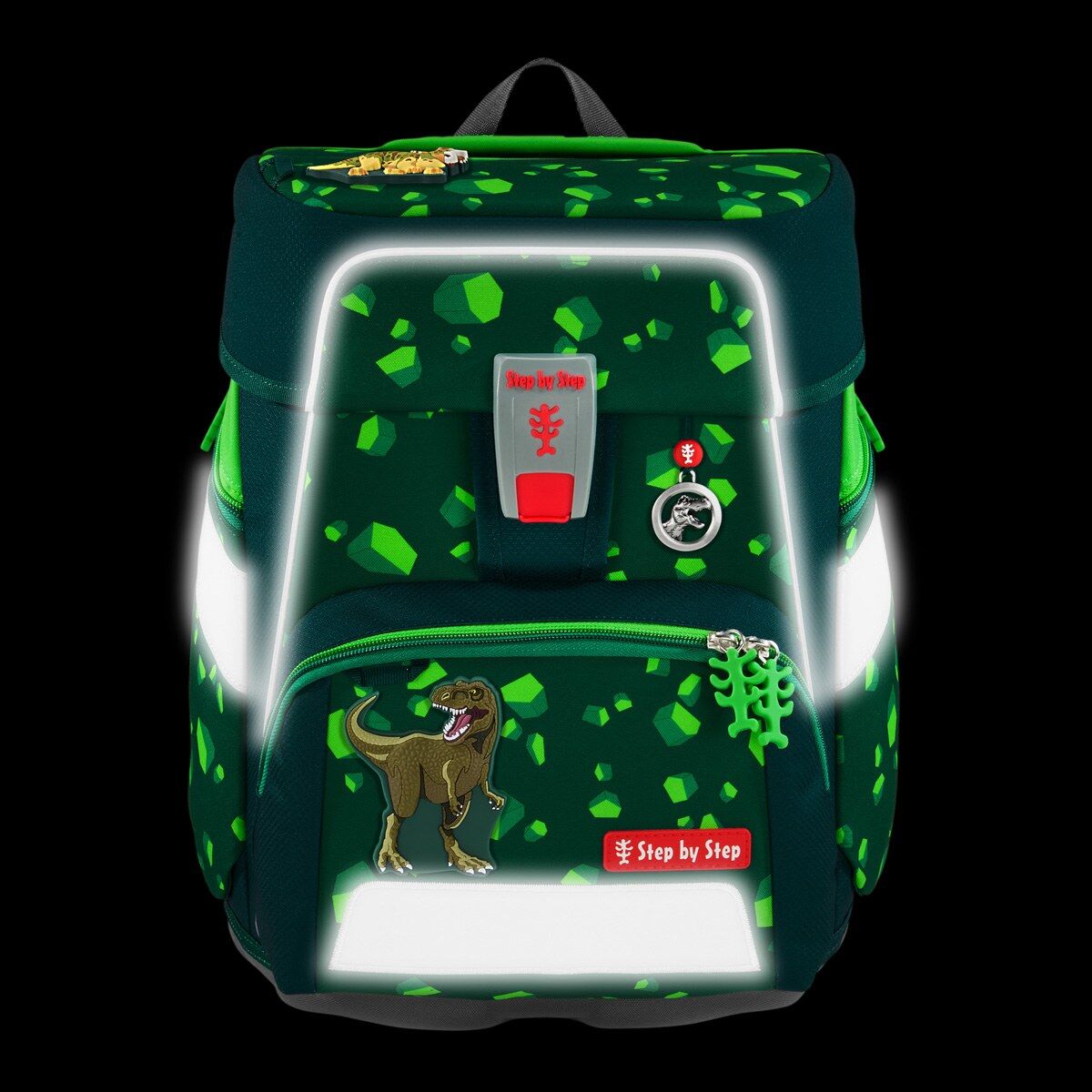 Step by Step SPACE Schulranzen-Set "Dino Targo", 5-teilig