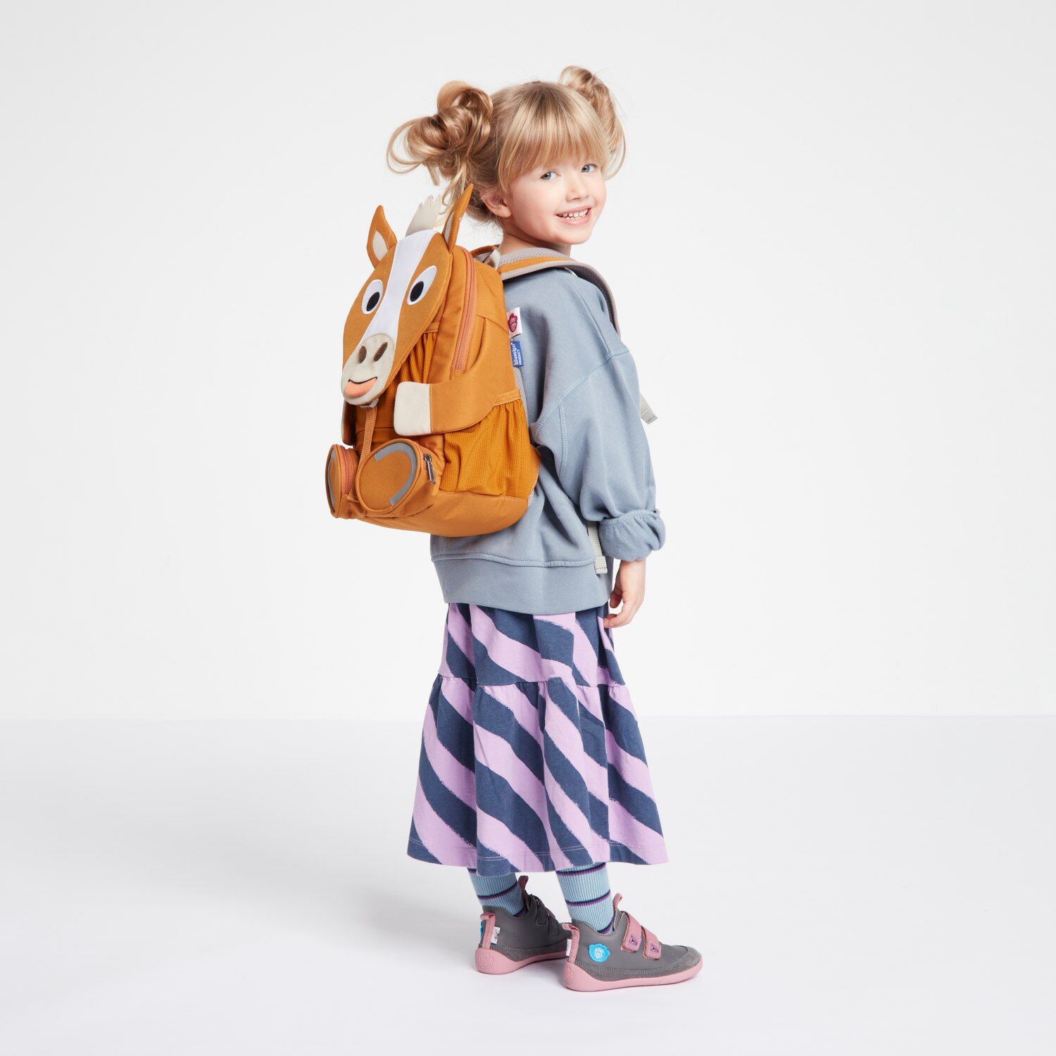 Affenzahn Kinderrucksack Großer Freund Pferd -002
