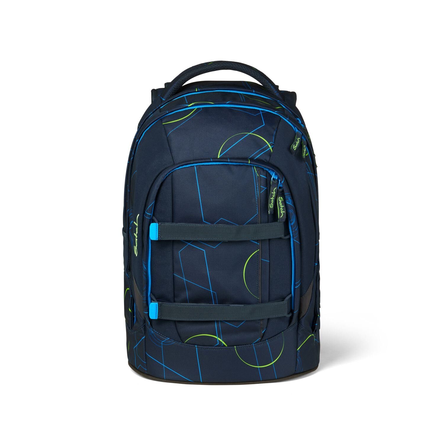 Satch pack Schulrucksack Blue Tech New